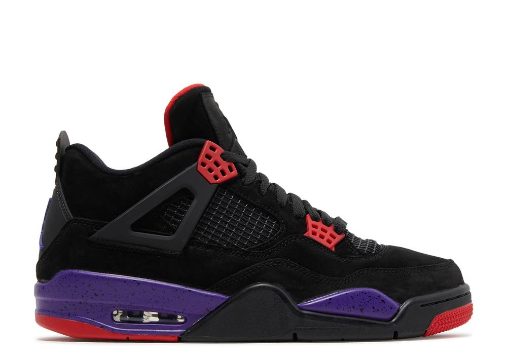 Air Jordan 4 Retro Nrg Raptors Noir/université Rouge-violet? Suisse