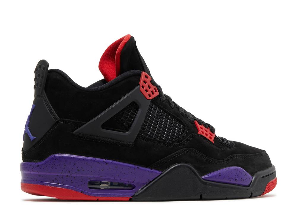 Air Jordan 4 Retro Nrg Raptors Noir/université Rouge-violet? Suisse