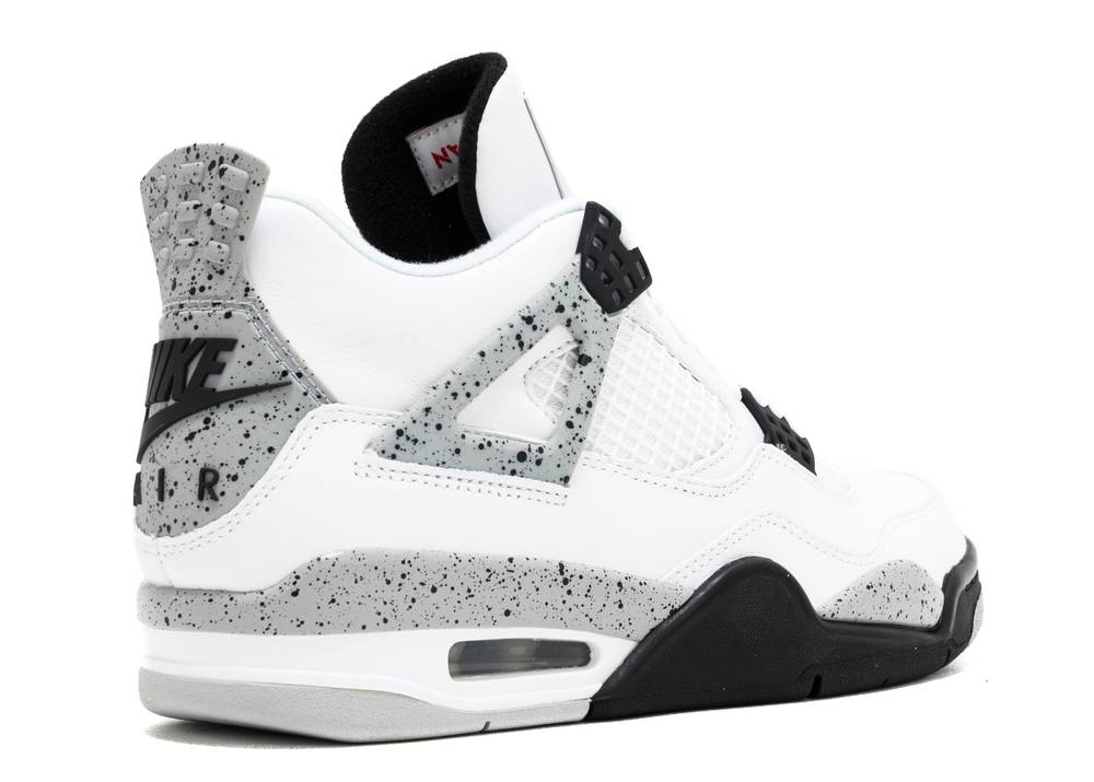 Air Jordan 4 Retro Et 2016 Blanc Ciment Suisse