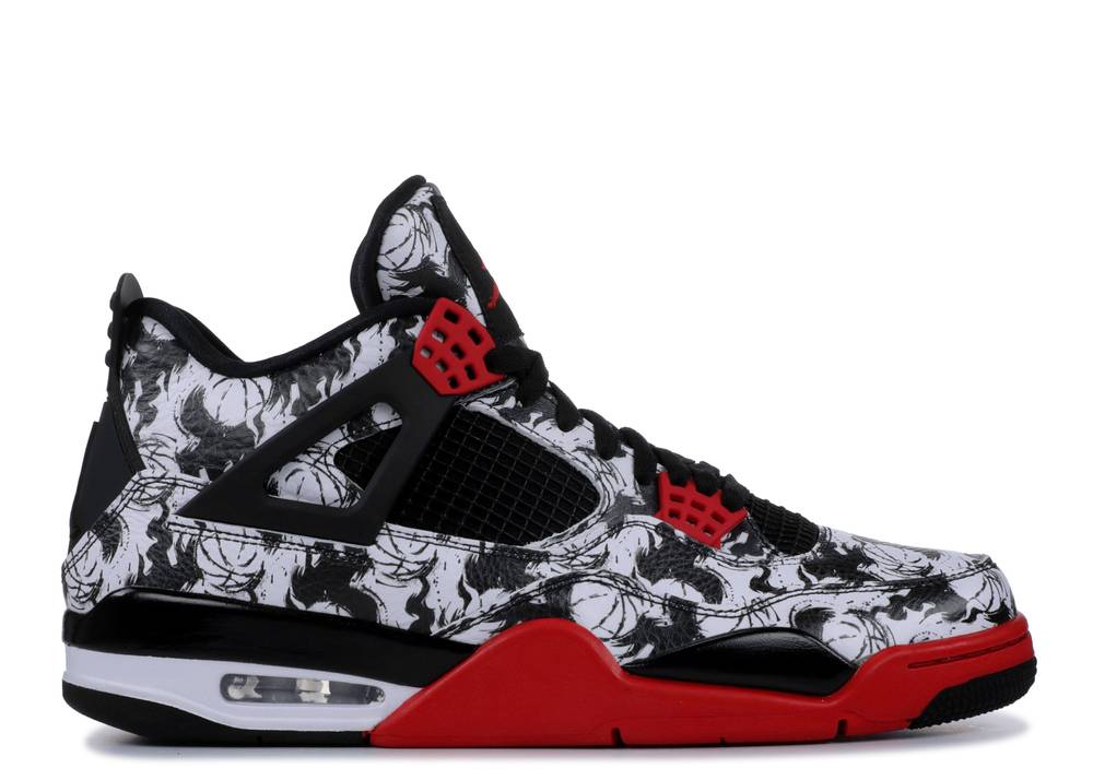 Air Jordan 4 Tatouage Rétro Noir Suisse
