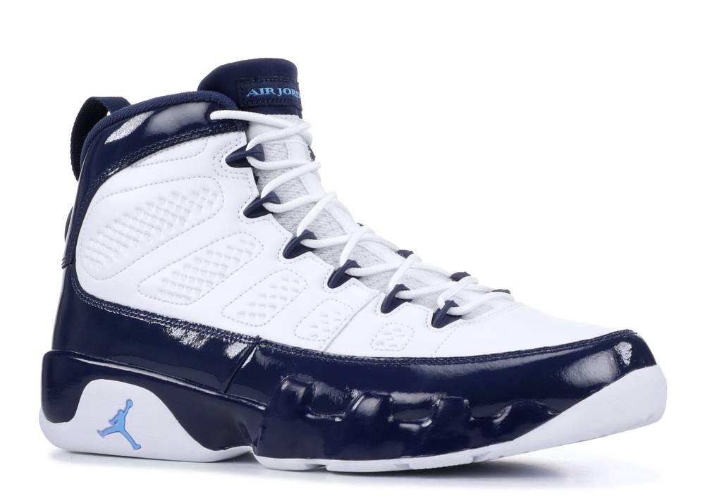 Air Jordan 9 Retro Unc Blanc Suisse