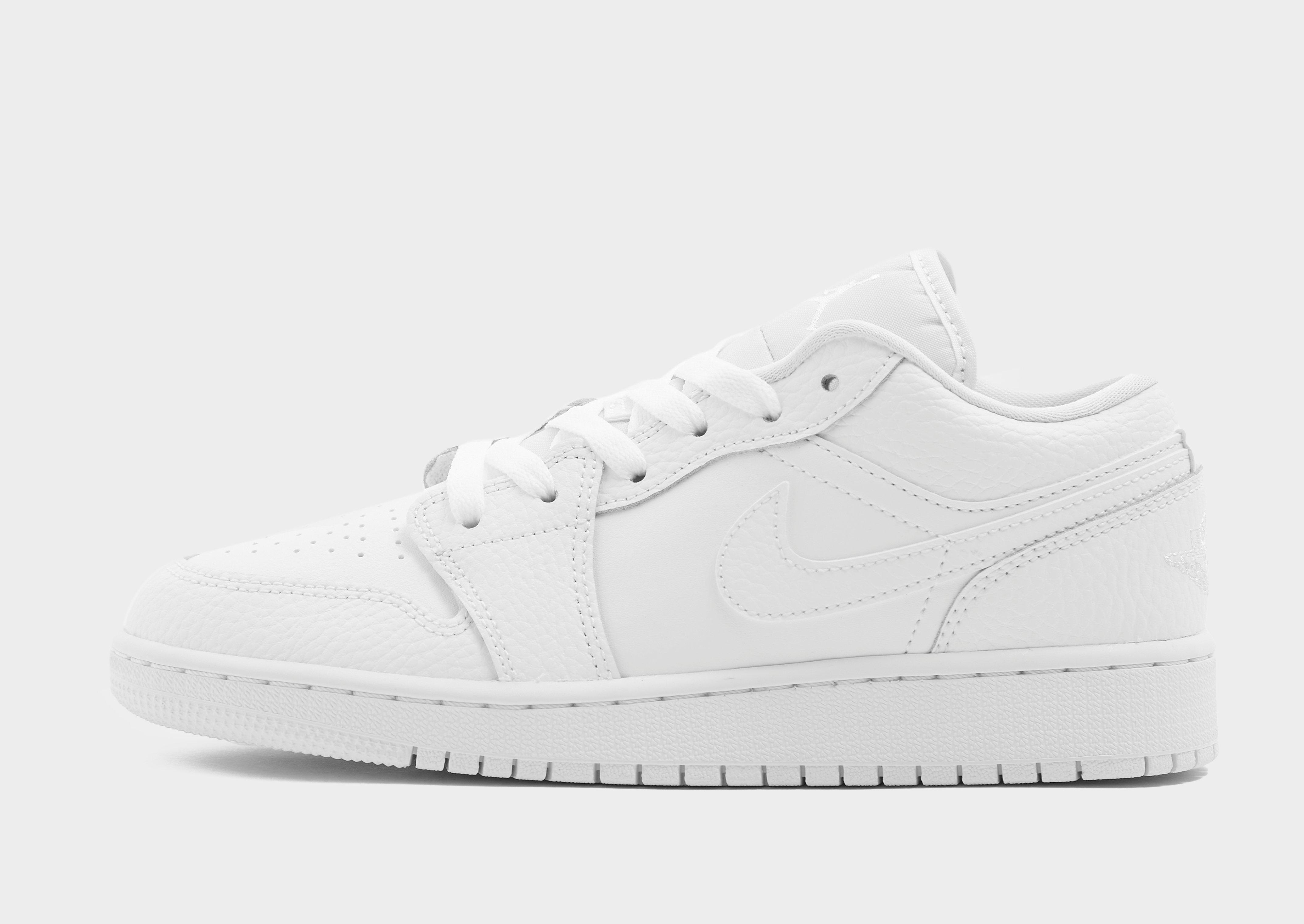 Air Jordan 1 Low Junior Blanc Suisse