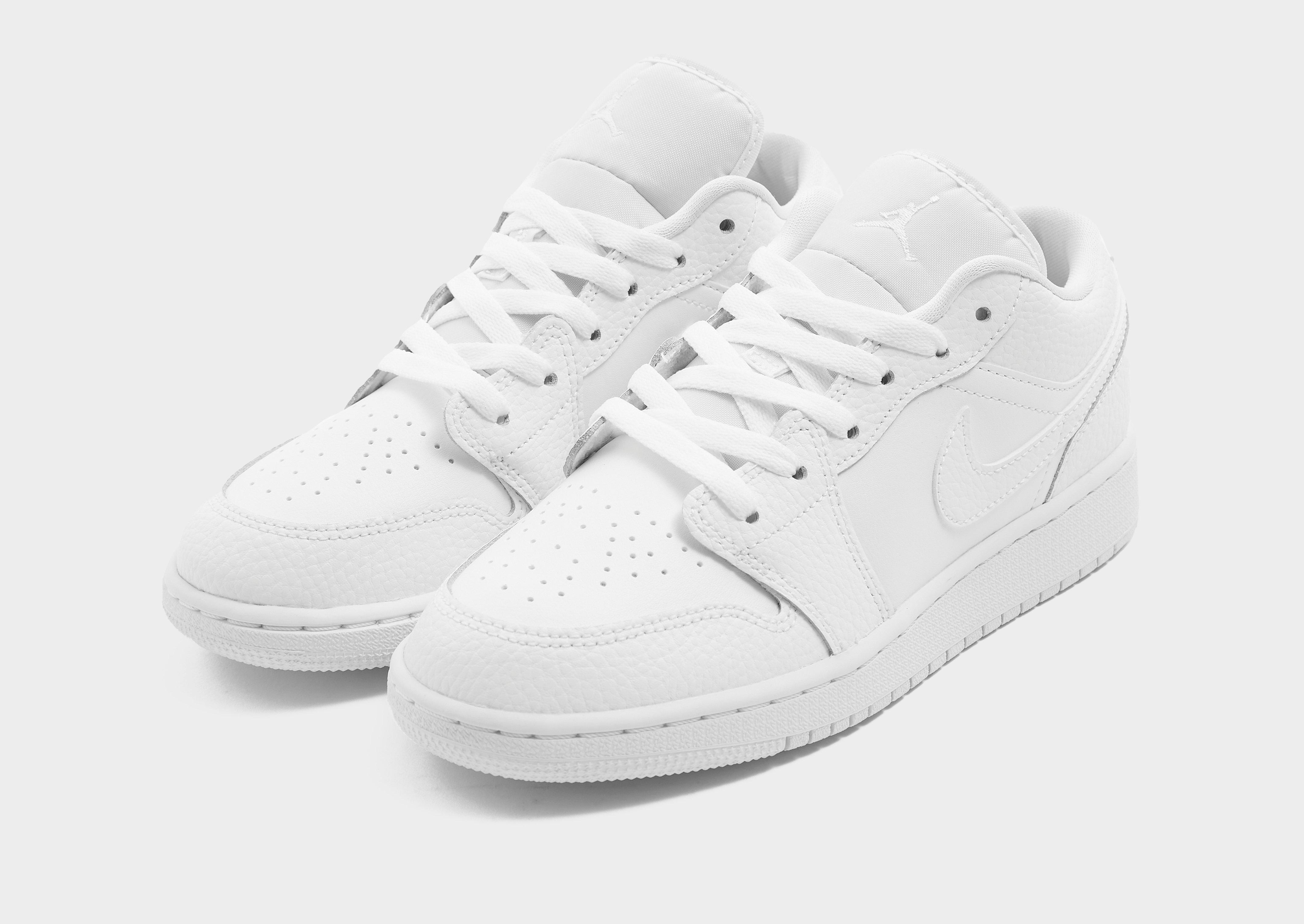 Air Jordan 1 Low Junior Blanc Suisse