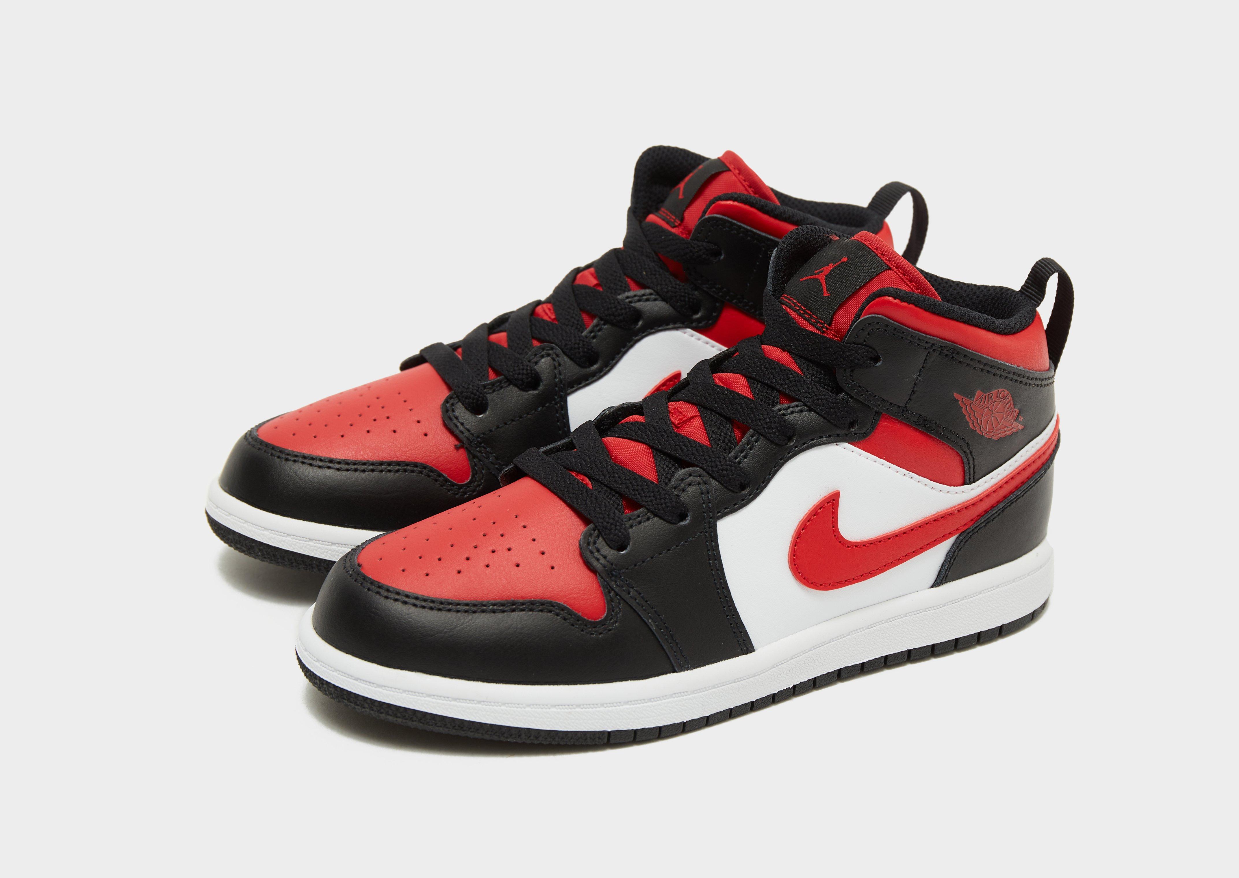 Air Jordan 1 Mid Enfant Rouge Suisse