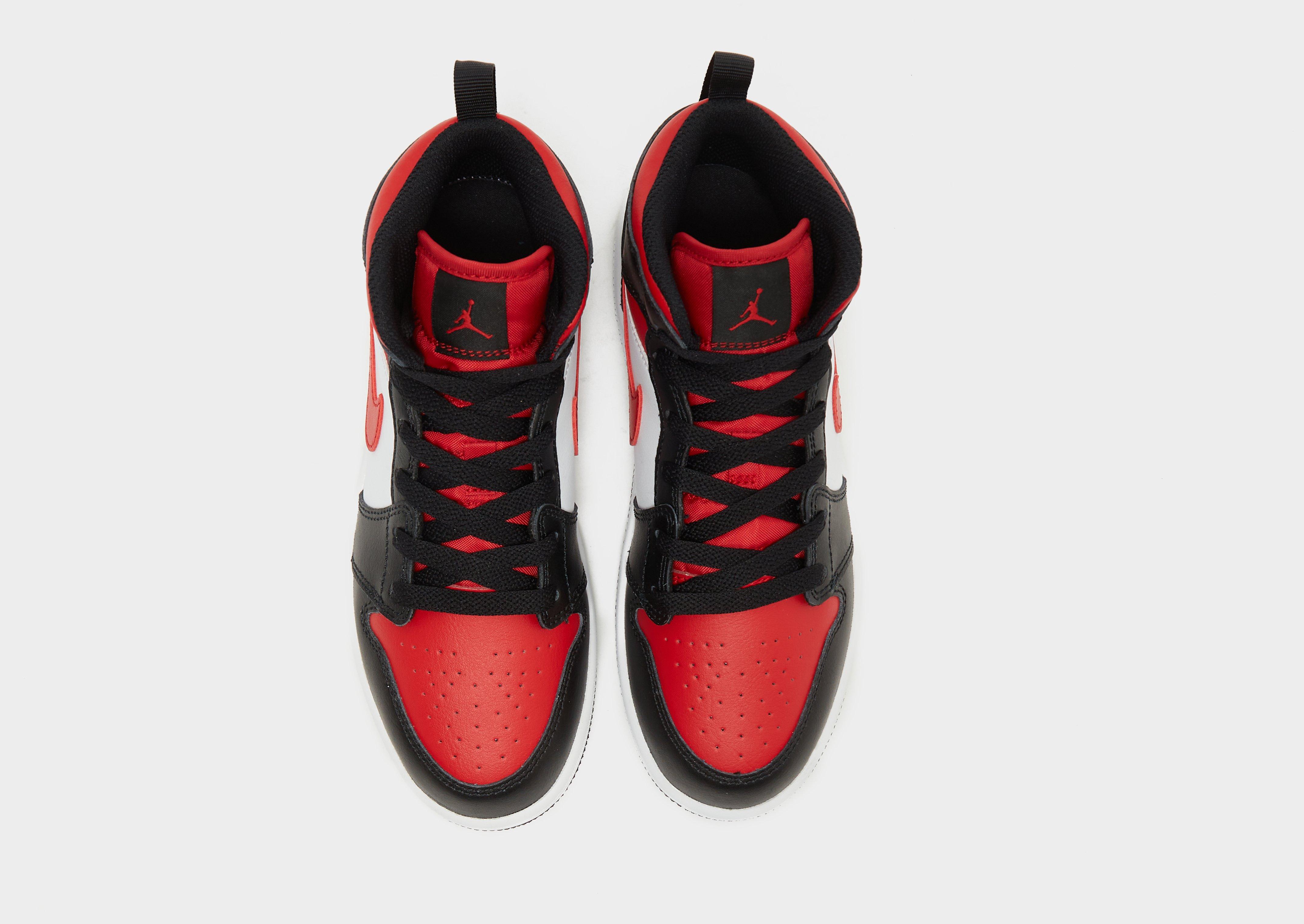 Air Jordan 1 Mid Enfant Rouge Suisse