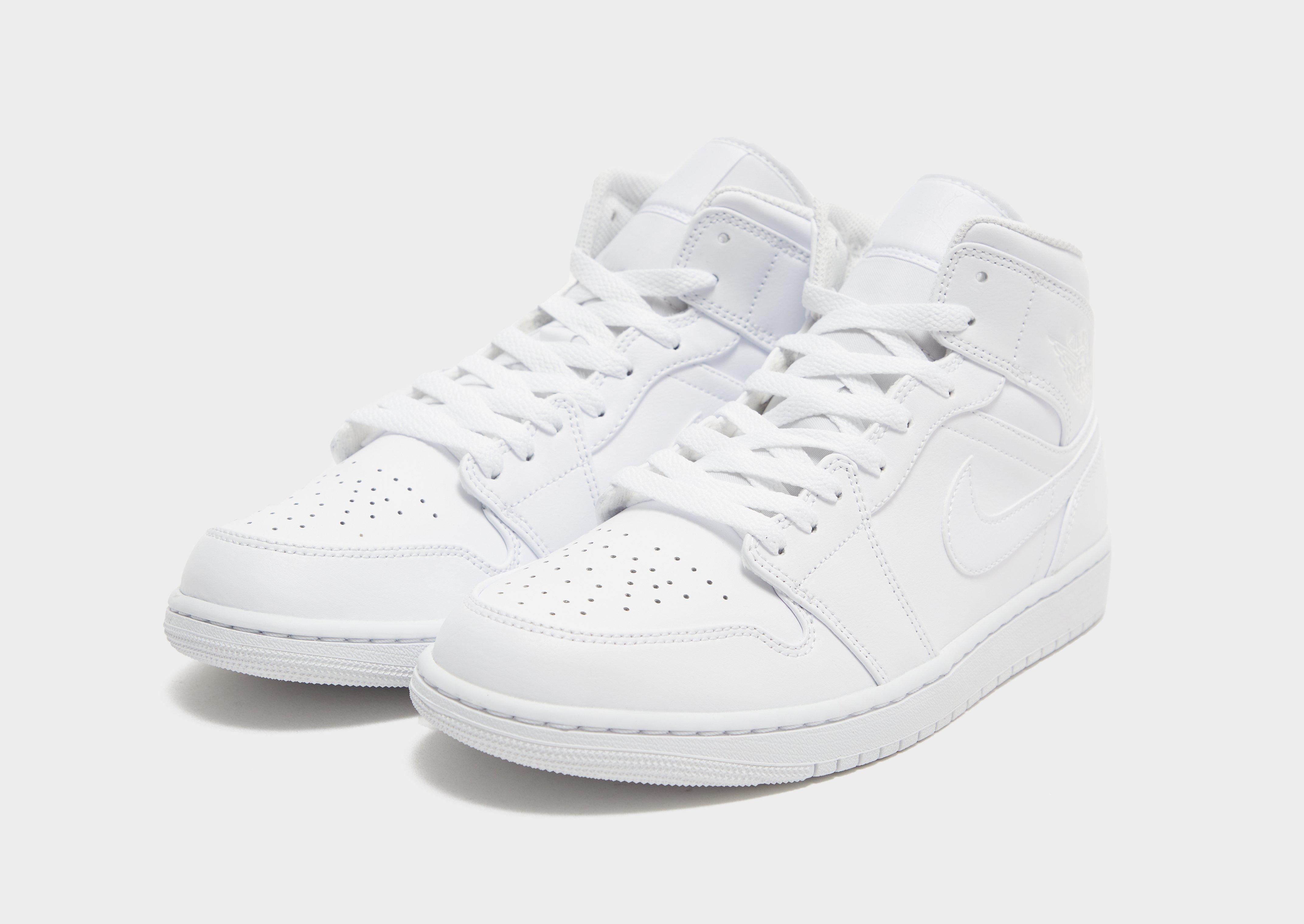 Air Jordan 1 Mid Blanc Suisse