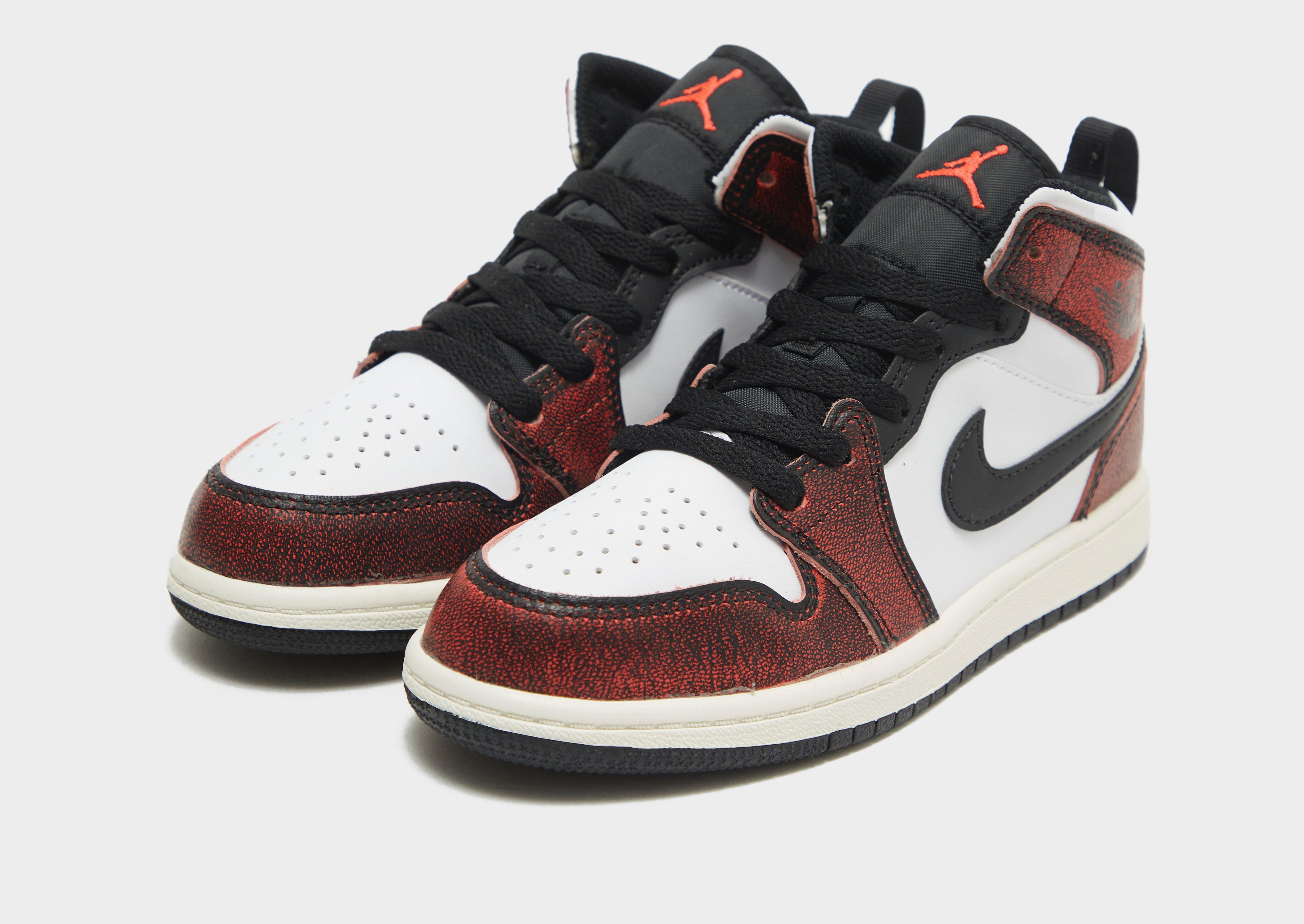 Jordan 1 Mid Enfant Blanc Suisse