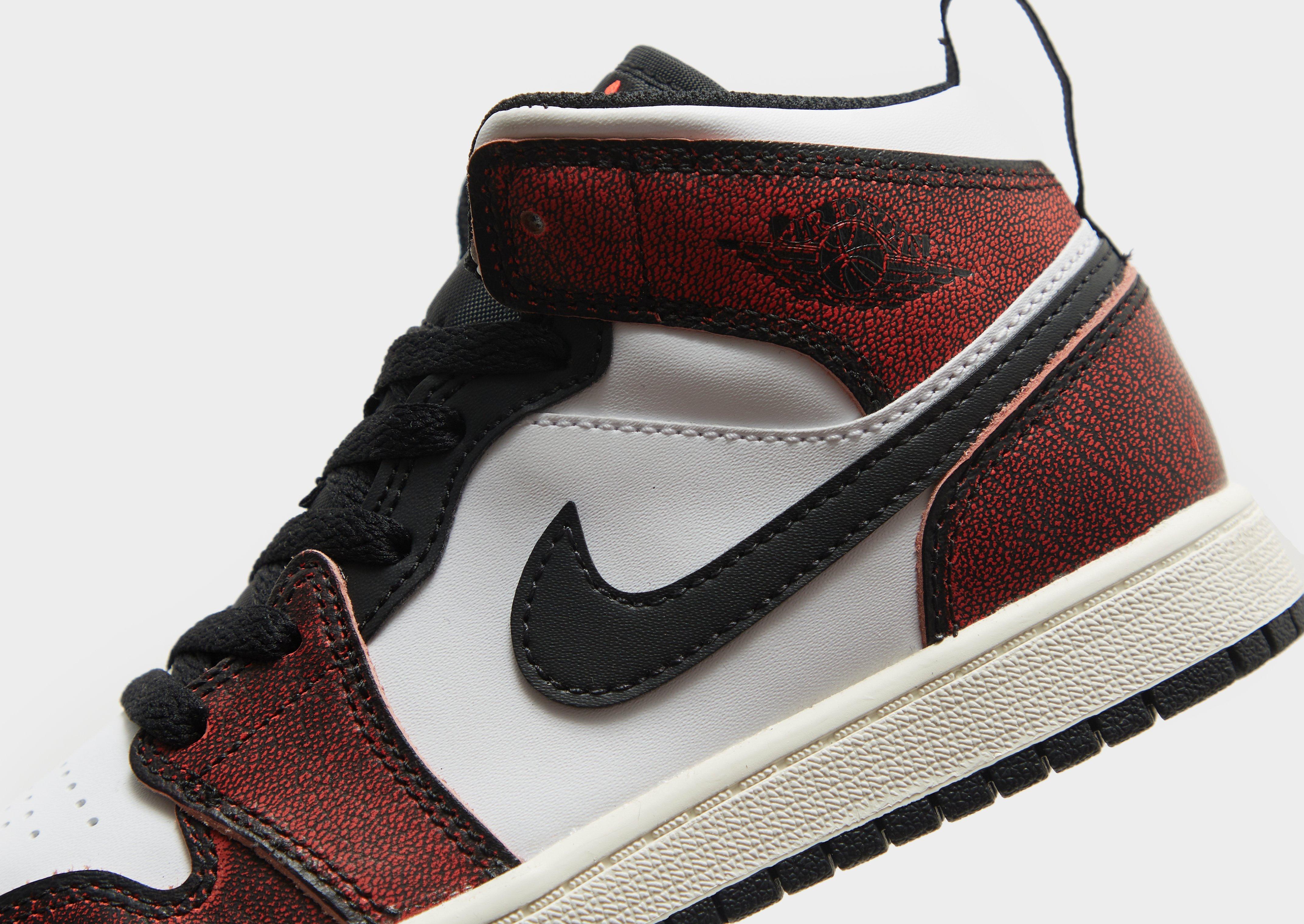 Jordan 1 Mid Enfant Blanc Suisse