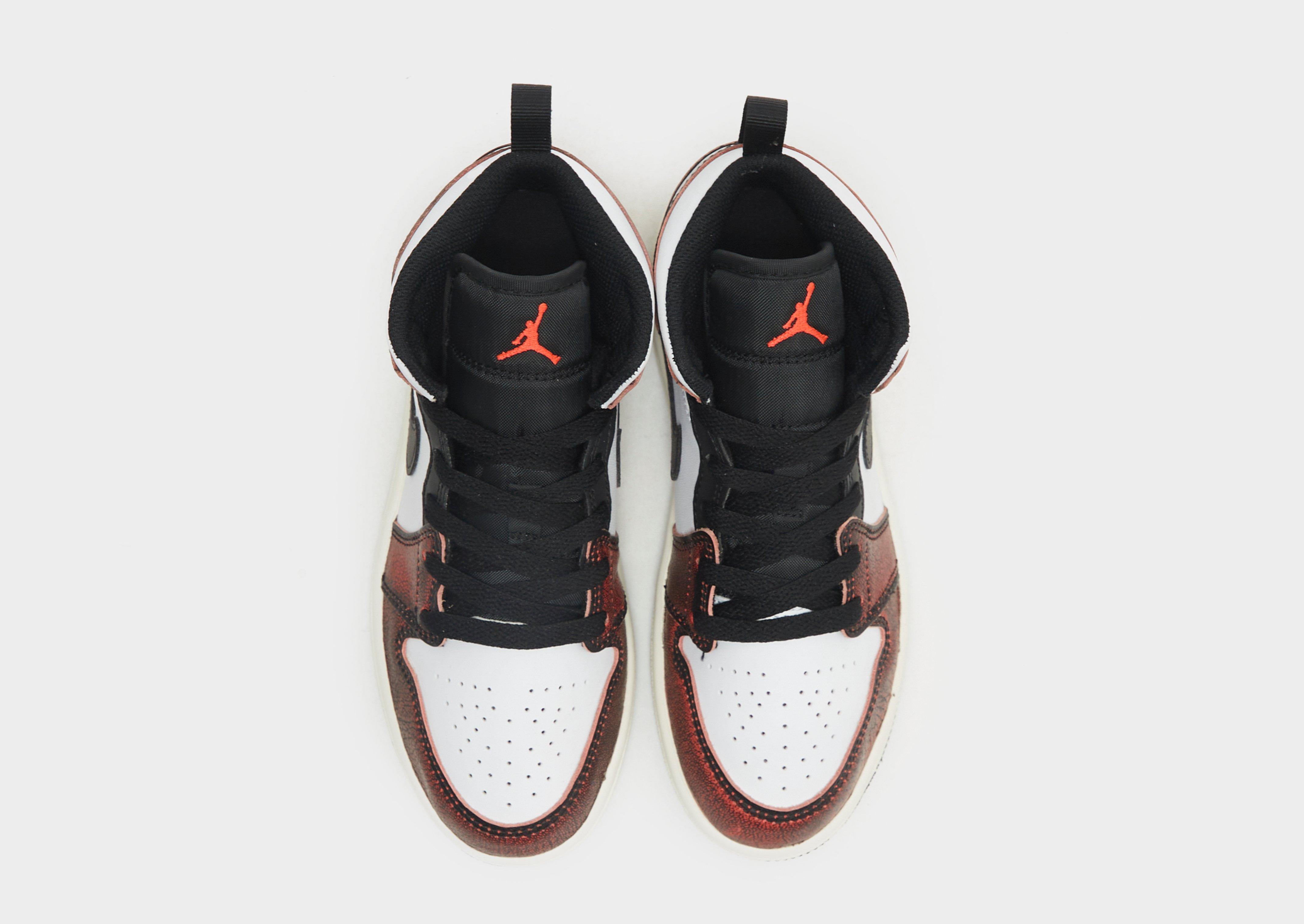 Jordan 1 Mid Enfant Blanc Suisse