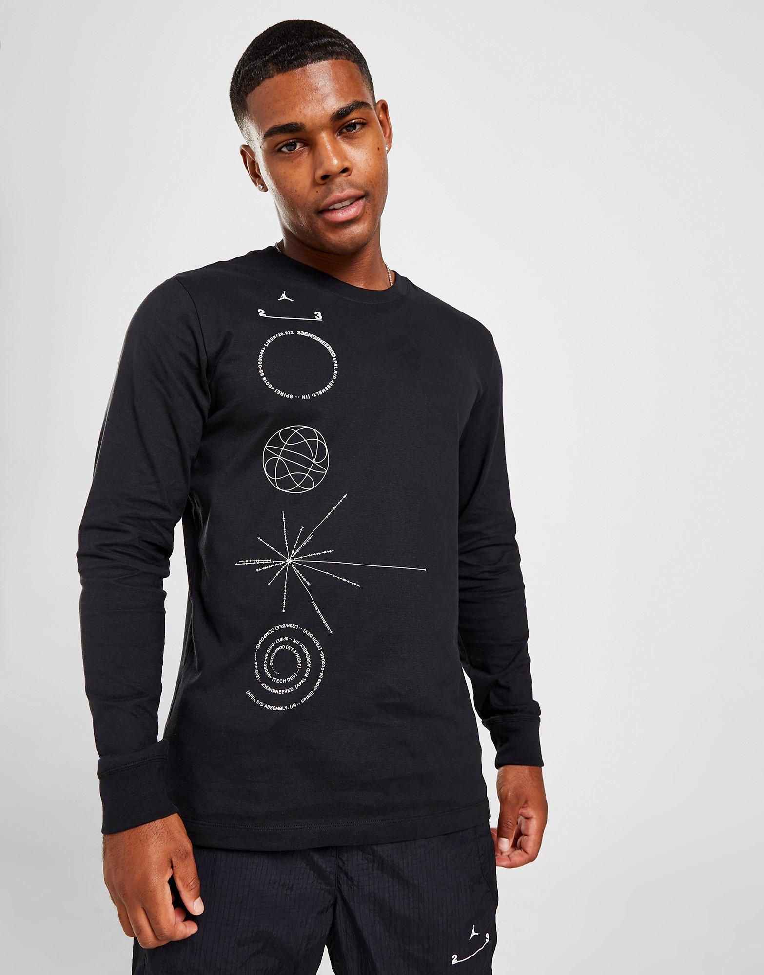 T-shirt Jordan 23 Engineered Manches Longues Noir Suisse