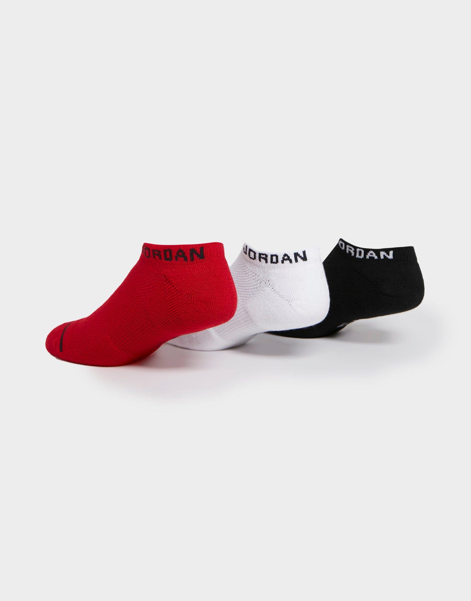 Jordan 3 Paires De Chaussettes Invisibles Dri-fit Noir Suisse