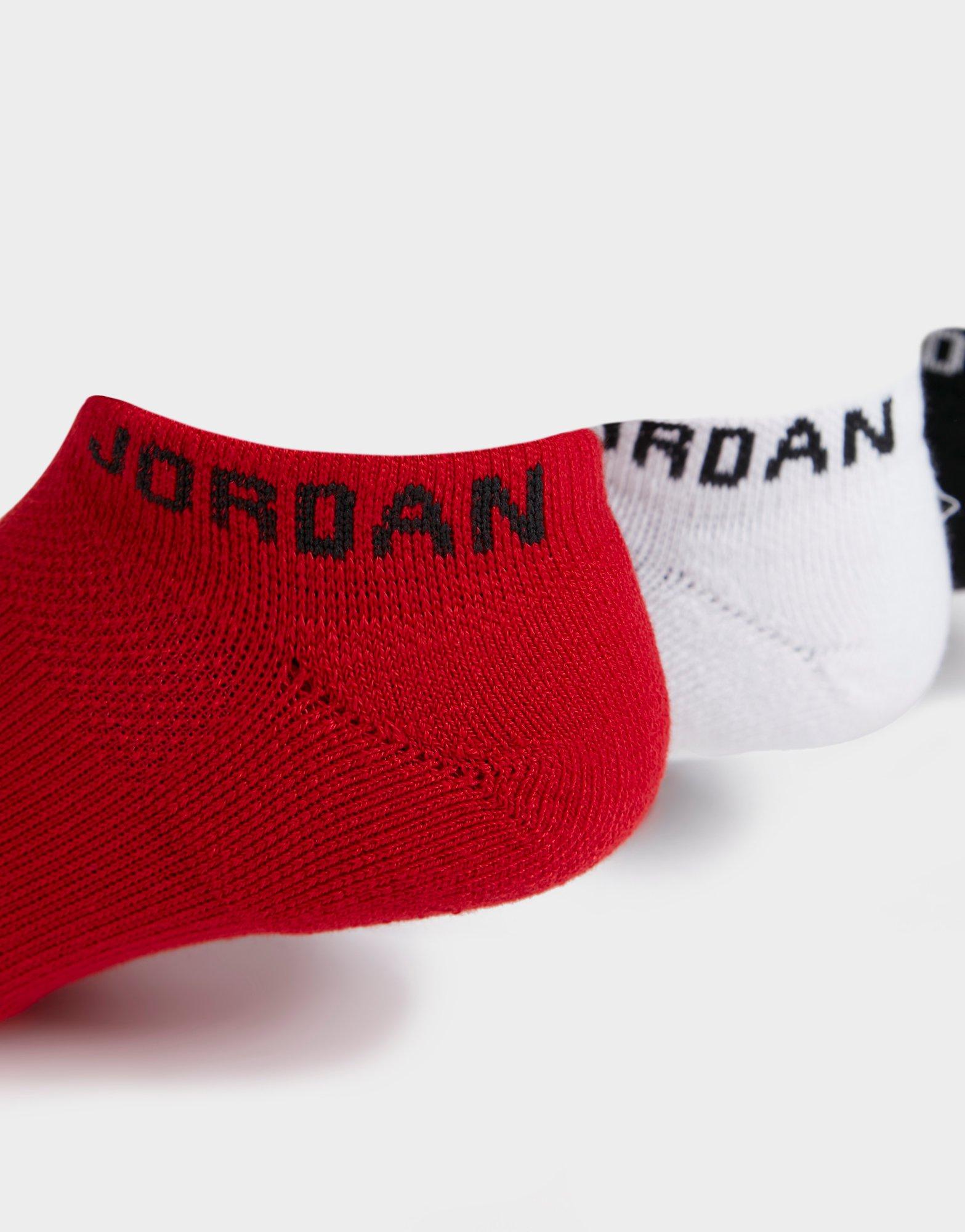 Jordan 3 Paires De Chaussettes Invisibles Dri-fit Noir Suisse