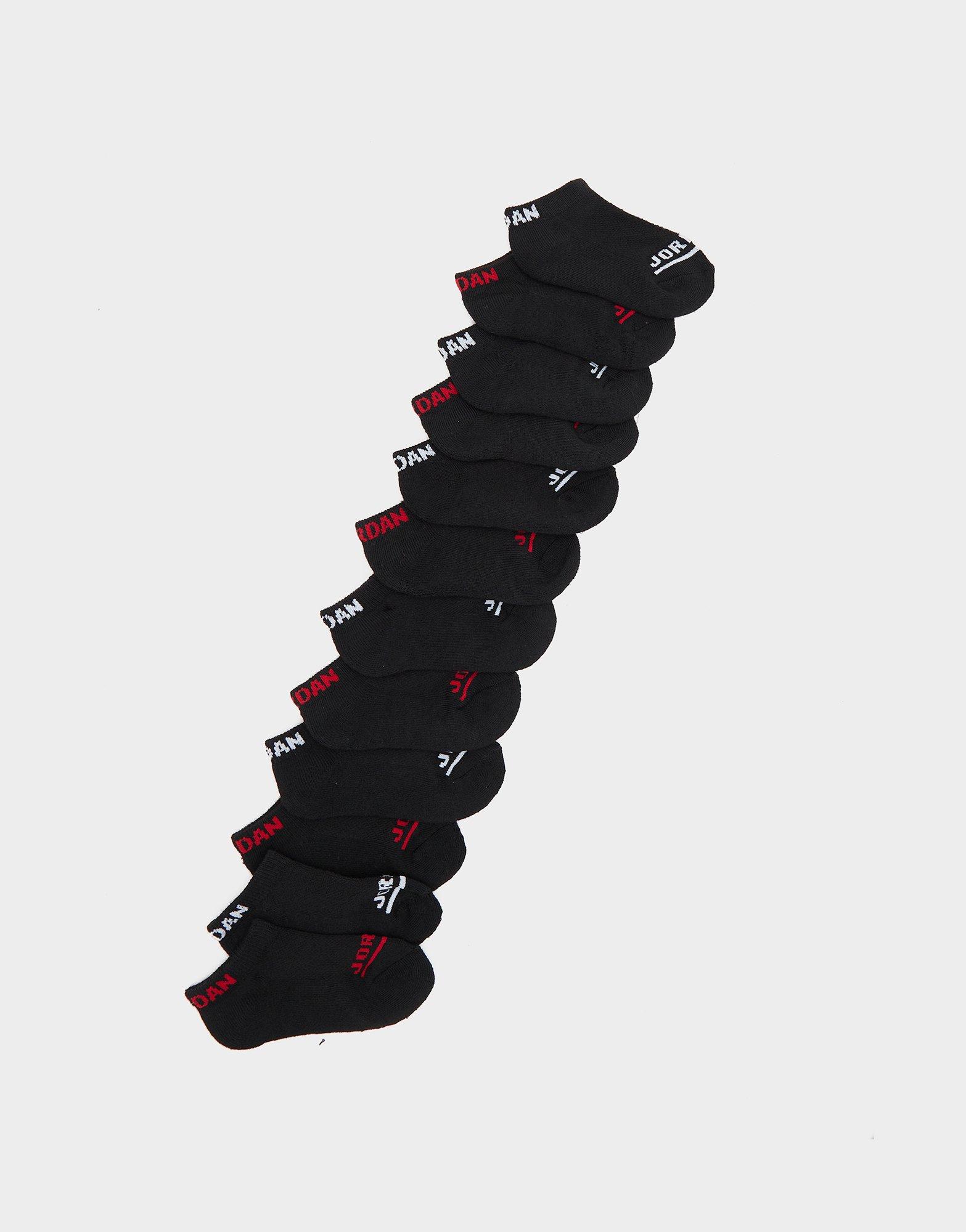 Jordan 6-pack Crew Chaussettes Enfant Noir Suisse