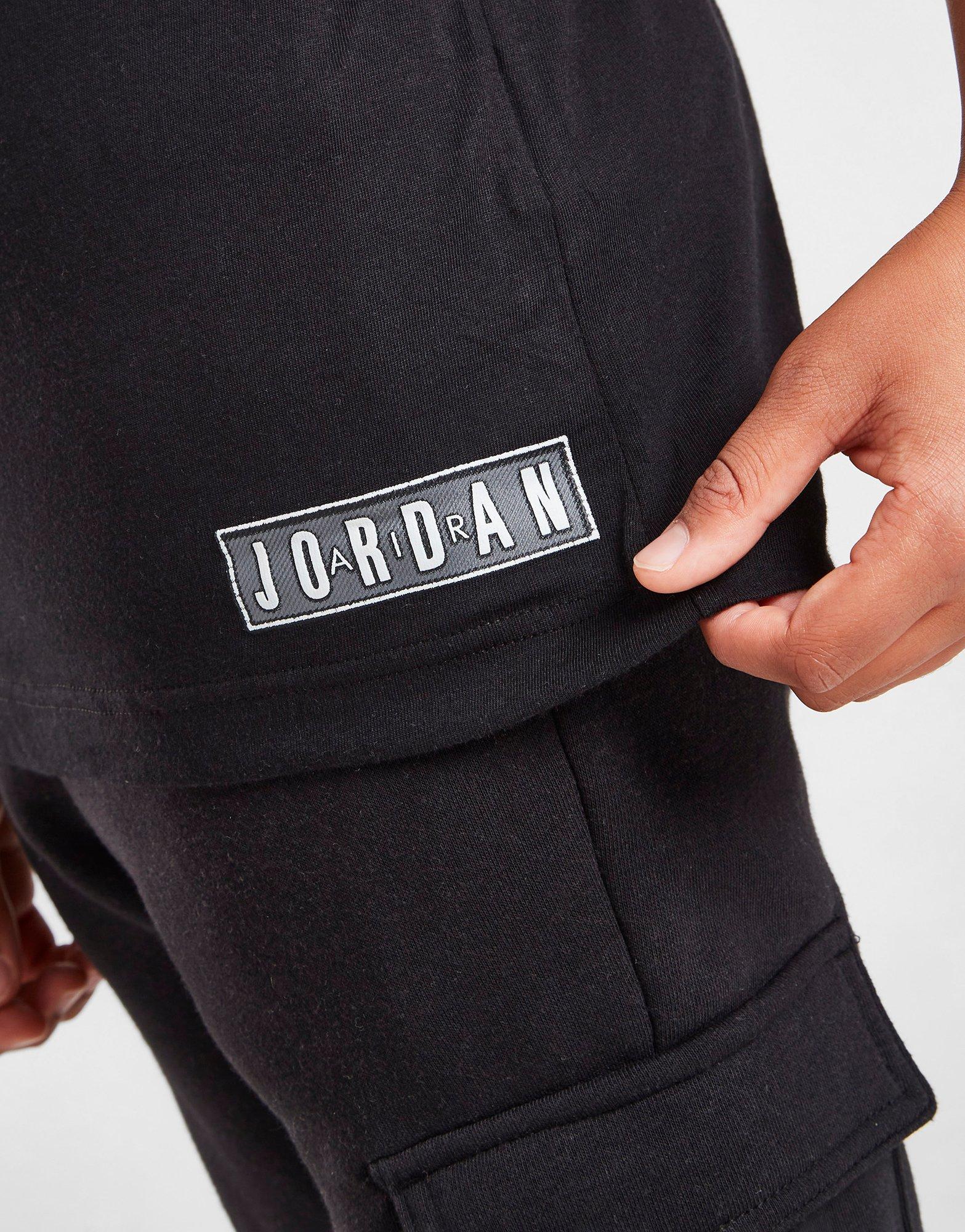 T-shirt Jordan Camo Box Junior Noir Suisse