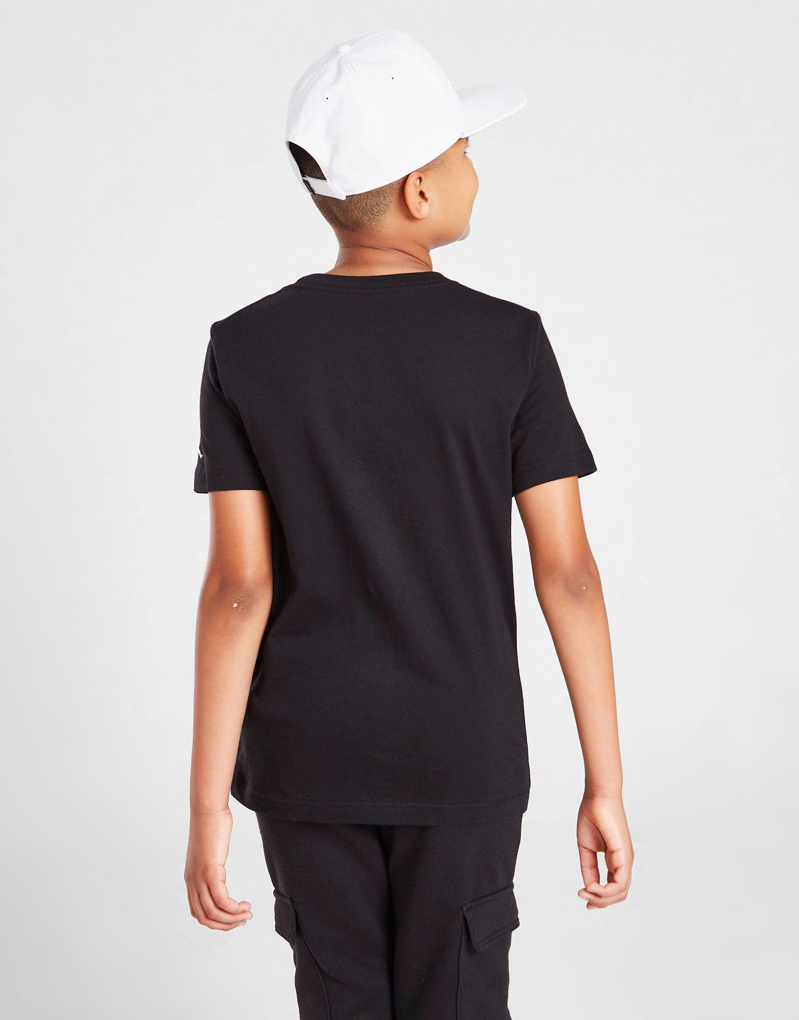 T-shirt Jordan Camo Box Junior Noir Suisse