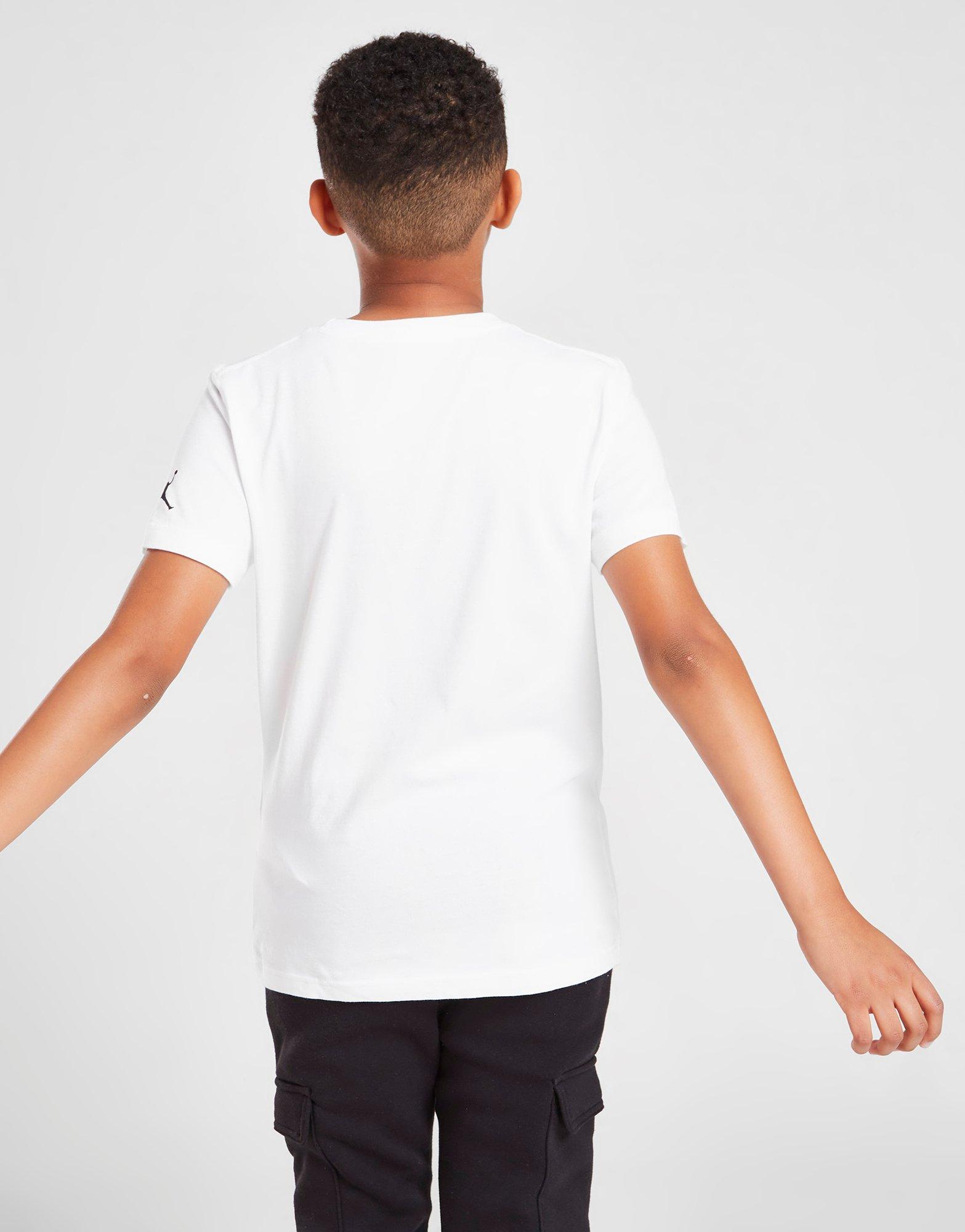 Jordan Camo Box T-shirt Junior Blanc Suisse