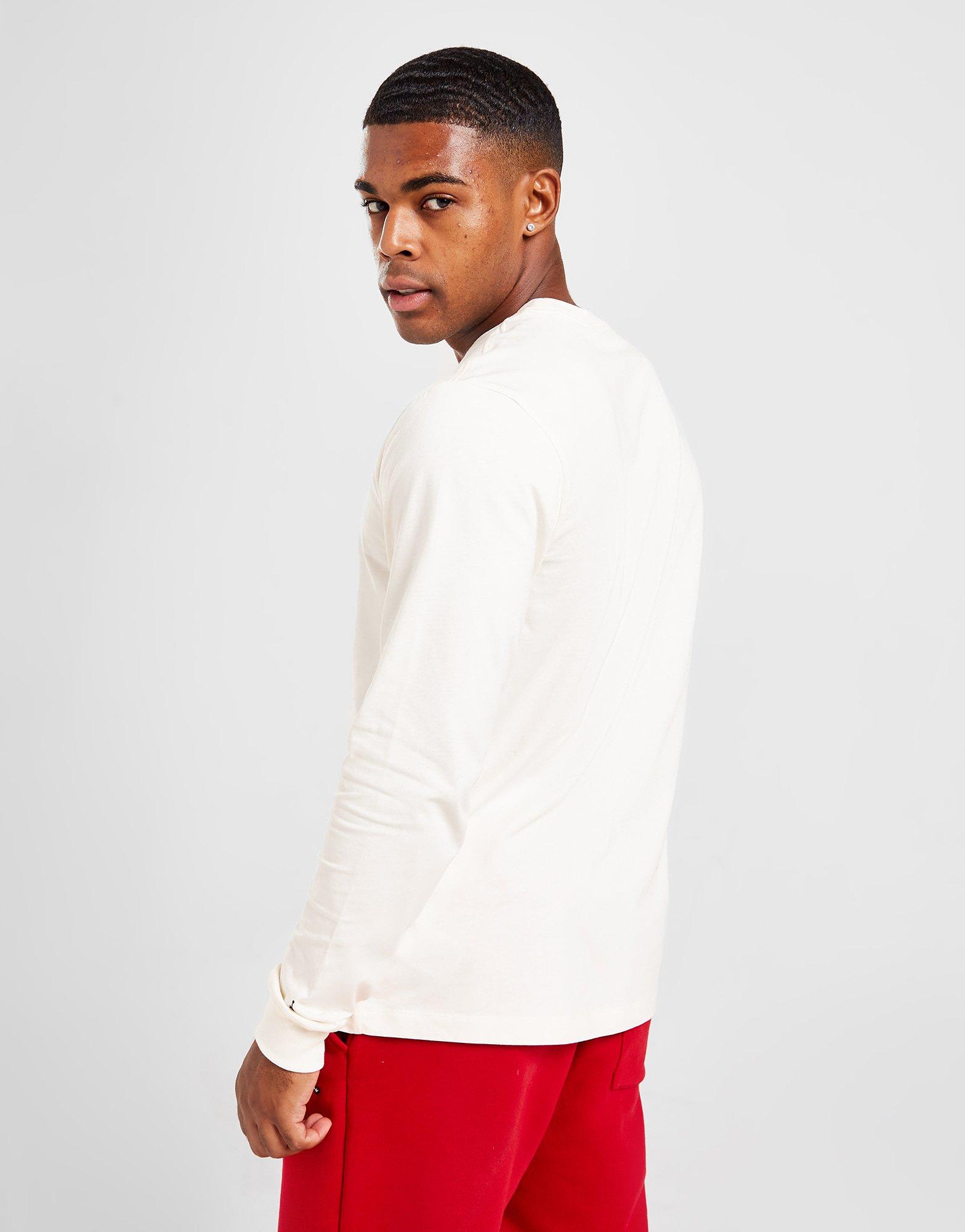 Jordan Dna Jumpman T-shirt Manches Longues Blanc Suisse