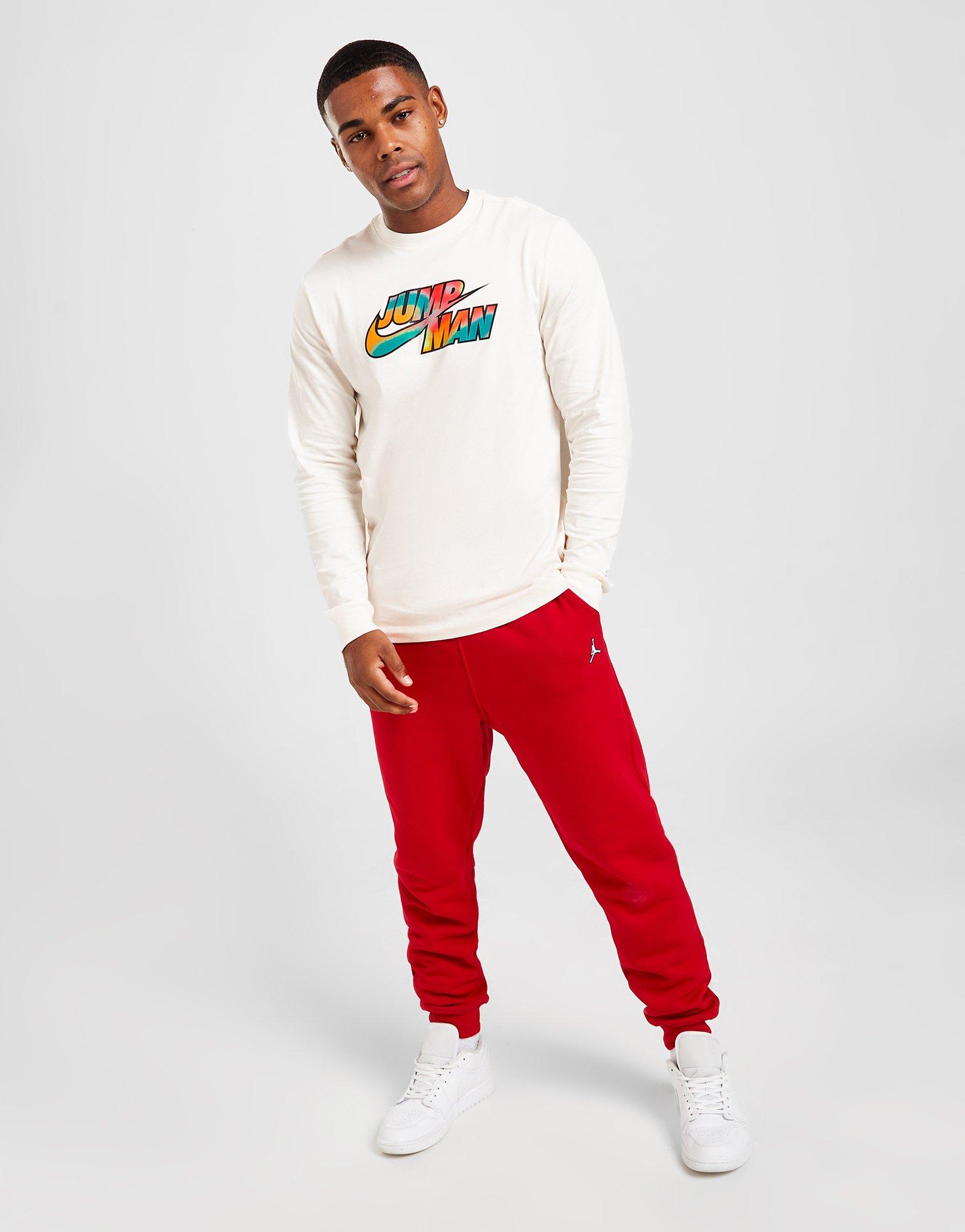 Jordan Dna Jumpman T-shirt Manches Longues Blanc Suisse