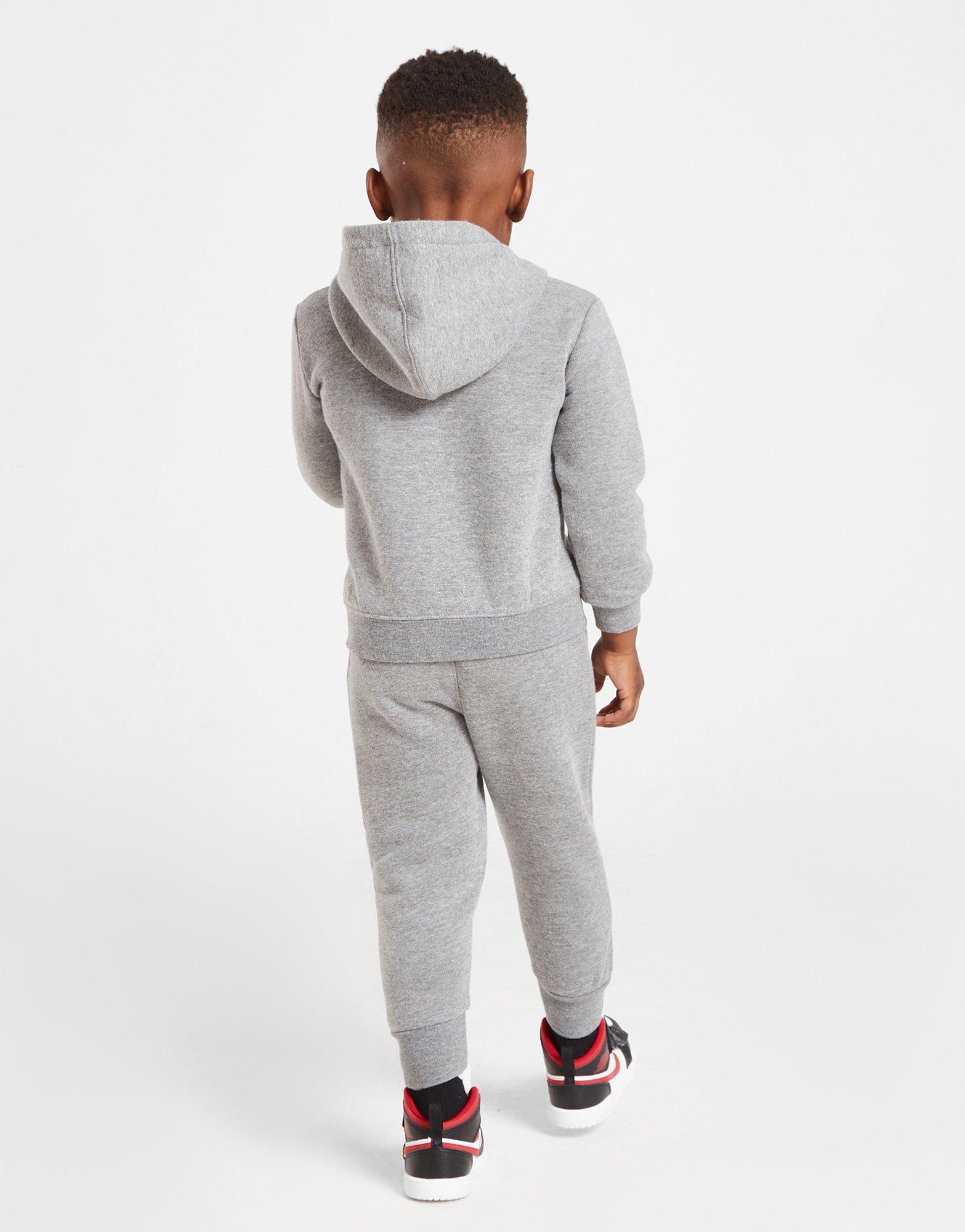 Jordan Essential Full Zip Survêtement Bébé Gris Suisse