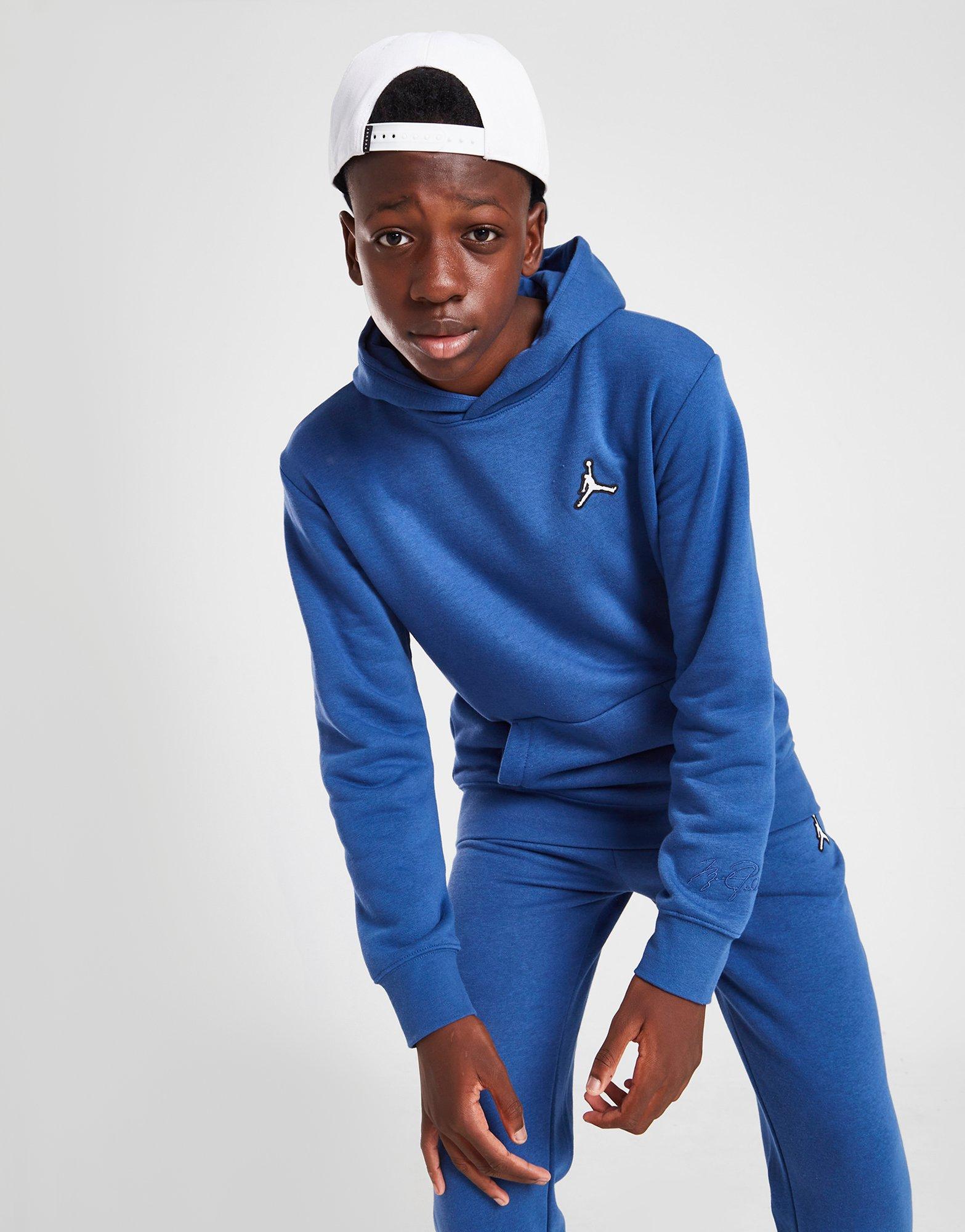 Jordan Sweat à Capuche Essentiel Junior Bleu Suisse