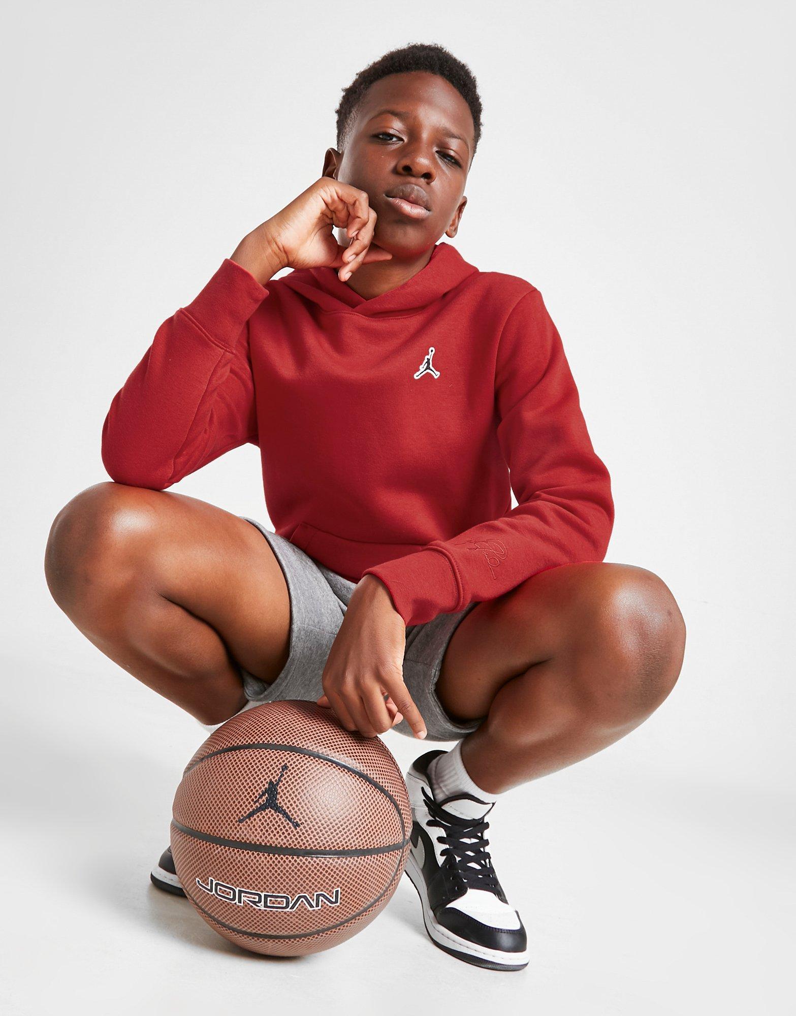 Jordan Sweat à Capuche Essentiel Junior Rouge Suisse