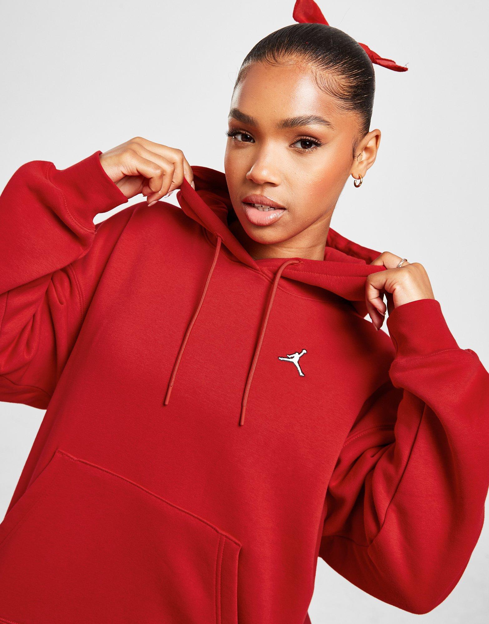 Sweat à Capuche Jordan Essential Overhead Rouge Suisse