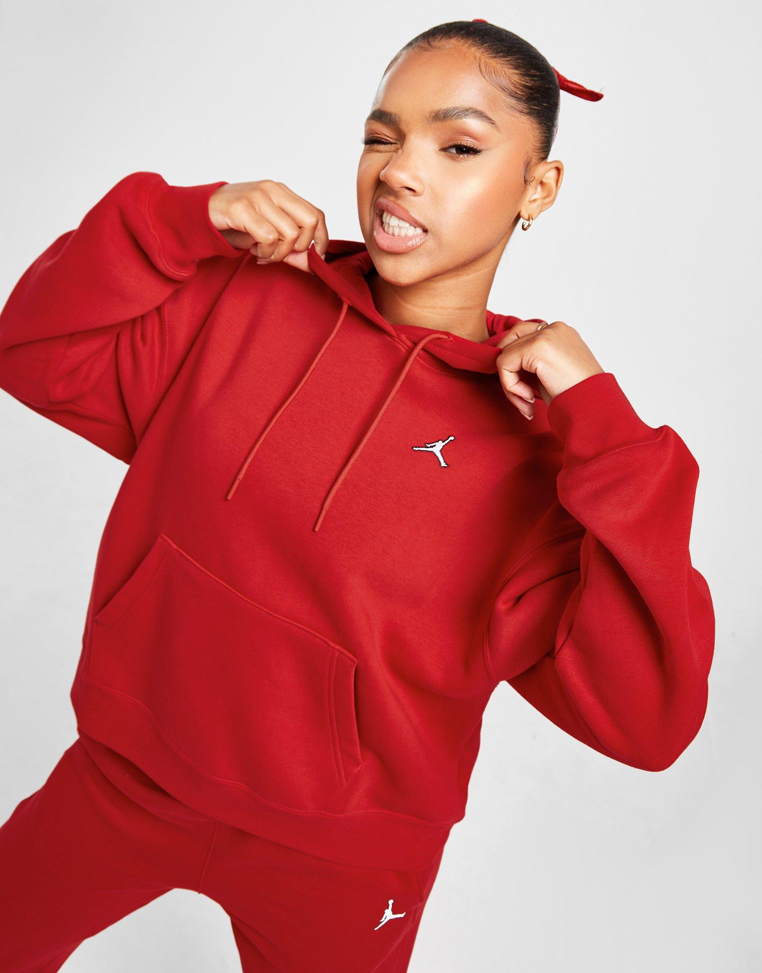 Sweat à Capuche Jordan Essential Overhead Rouge Suisse