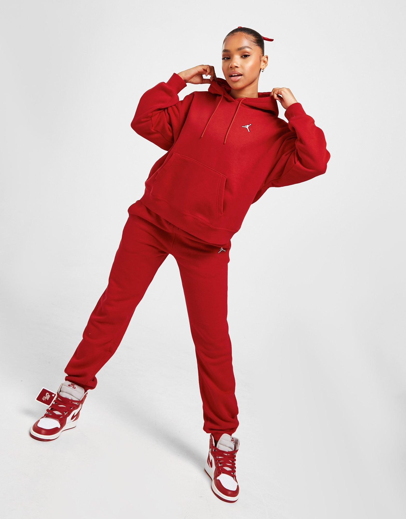 Sweat à Capuche Jordan Essential Overhead Rouge Suisse