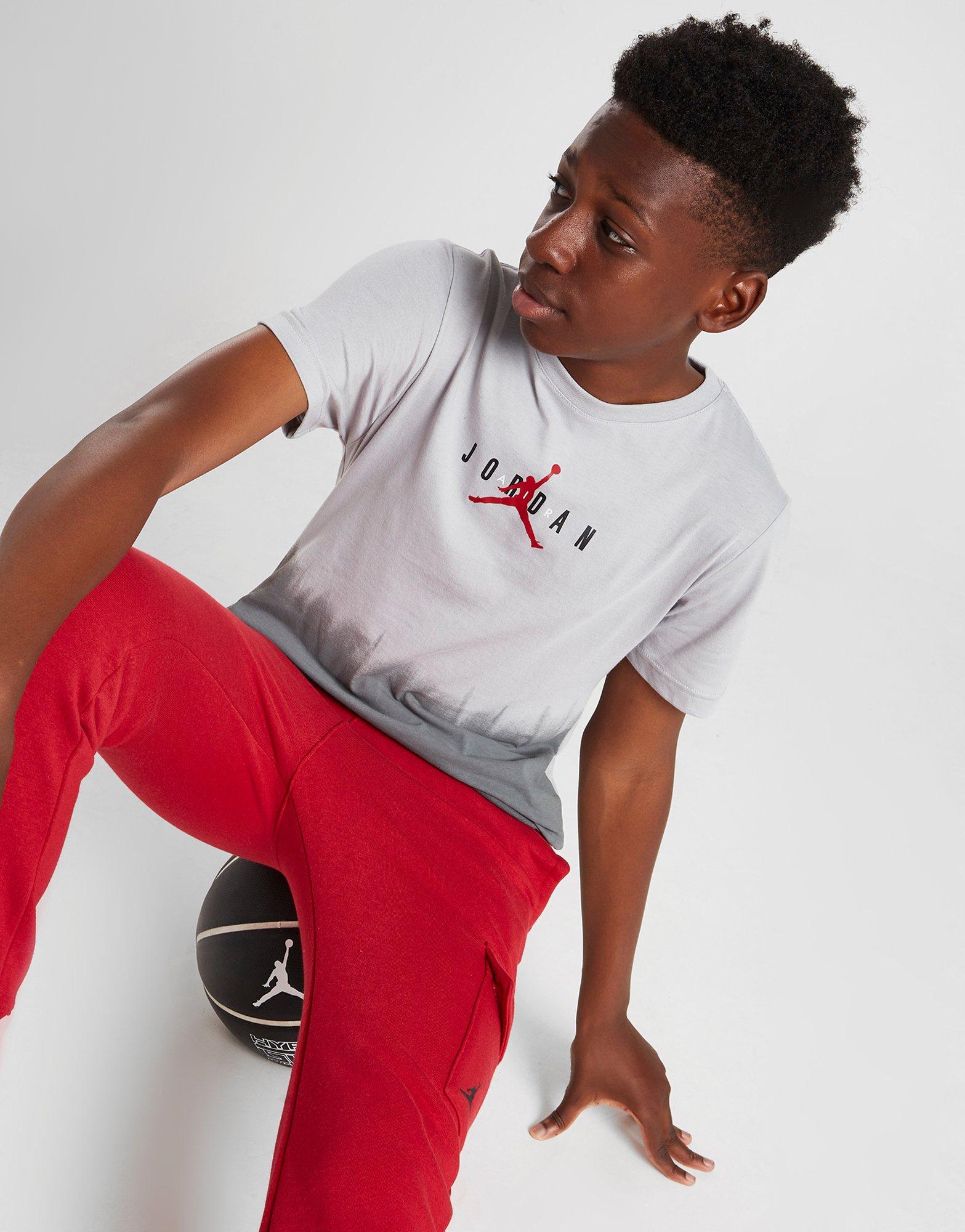 T-shirt Jordan Fade Junior Gris Suisse
