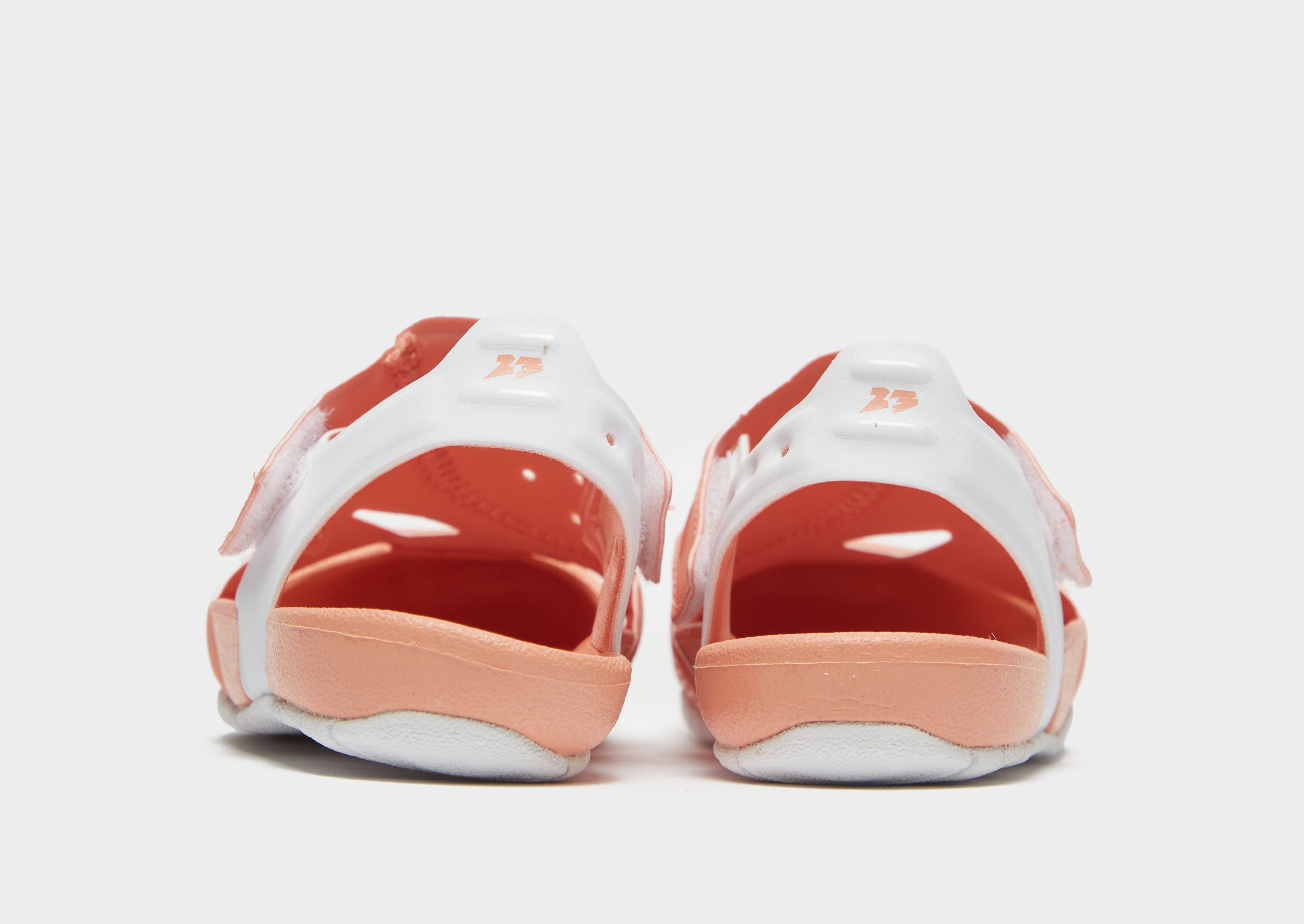 Jordan Sandales Flare Bébé Blanc Suisse