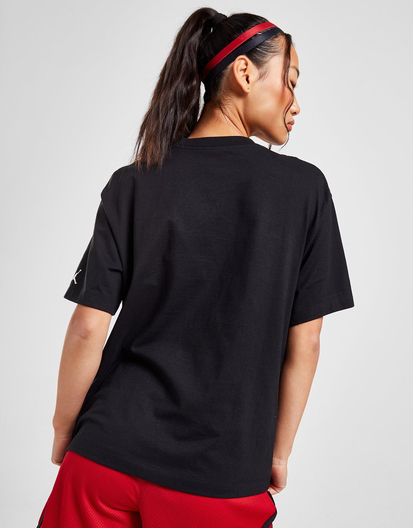 T-shirt Jordan Flight Rose Noir Suisse