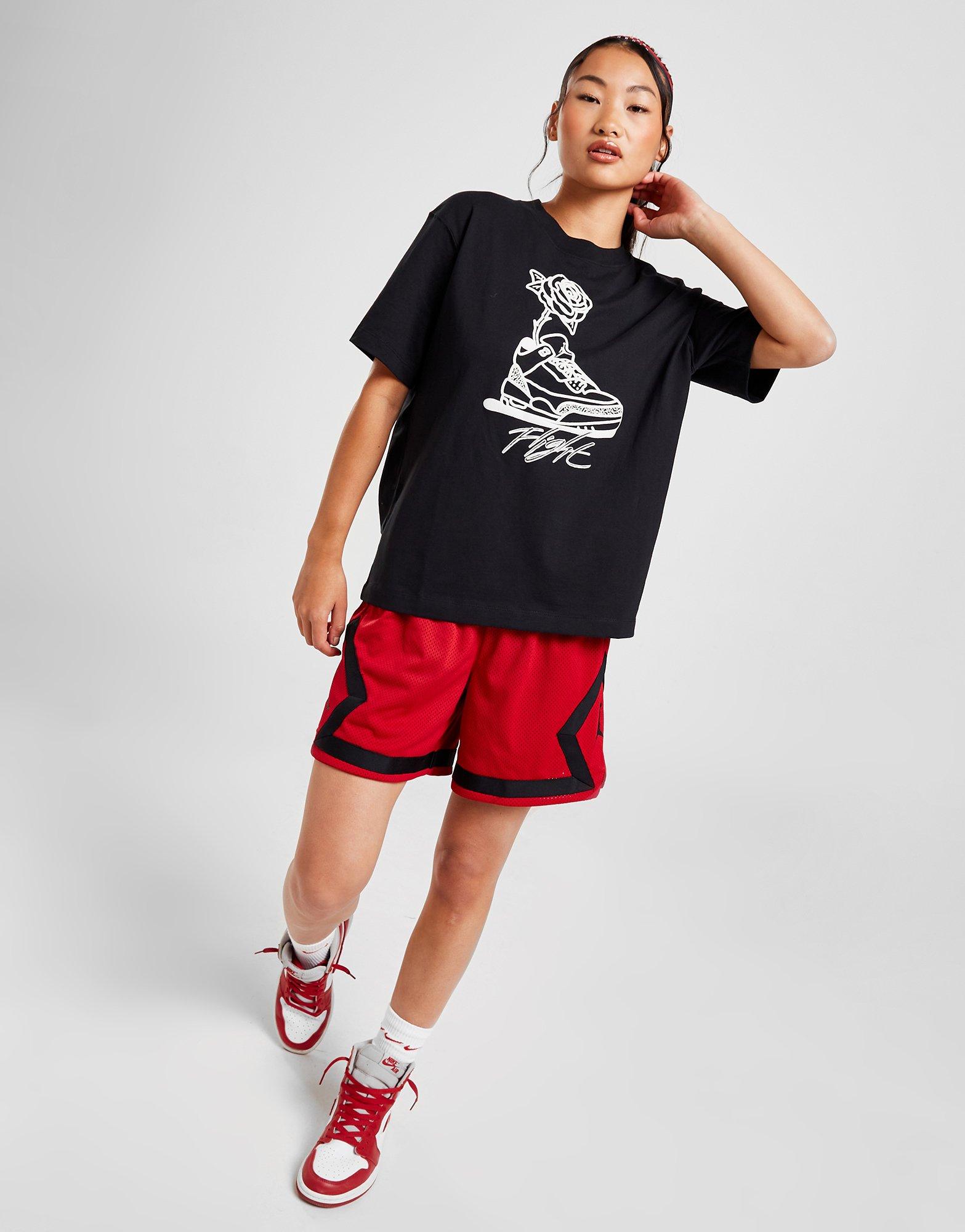 T-shirt Jordan Flight Rose Noir Suisse