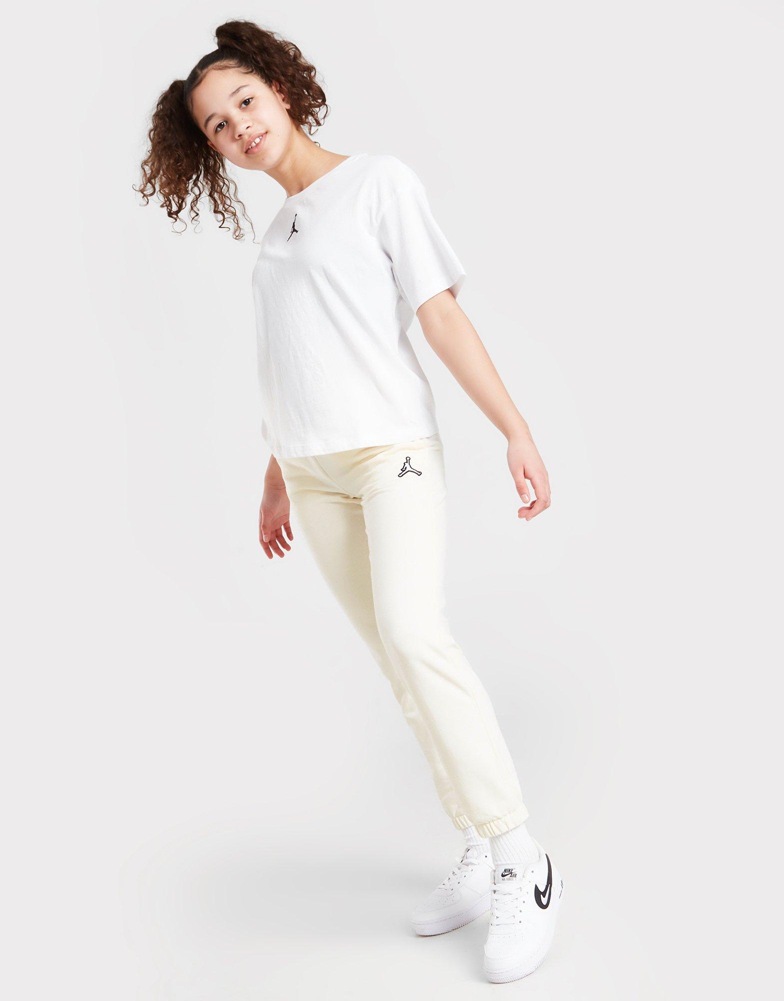 Jordan Pantalon De Jogging Essentials Fille Junior Blanc Suisse