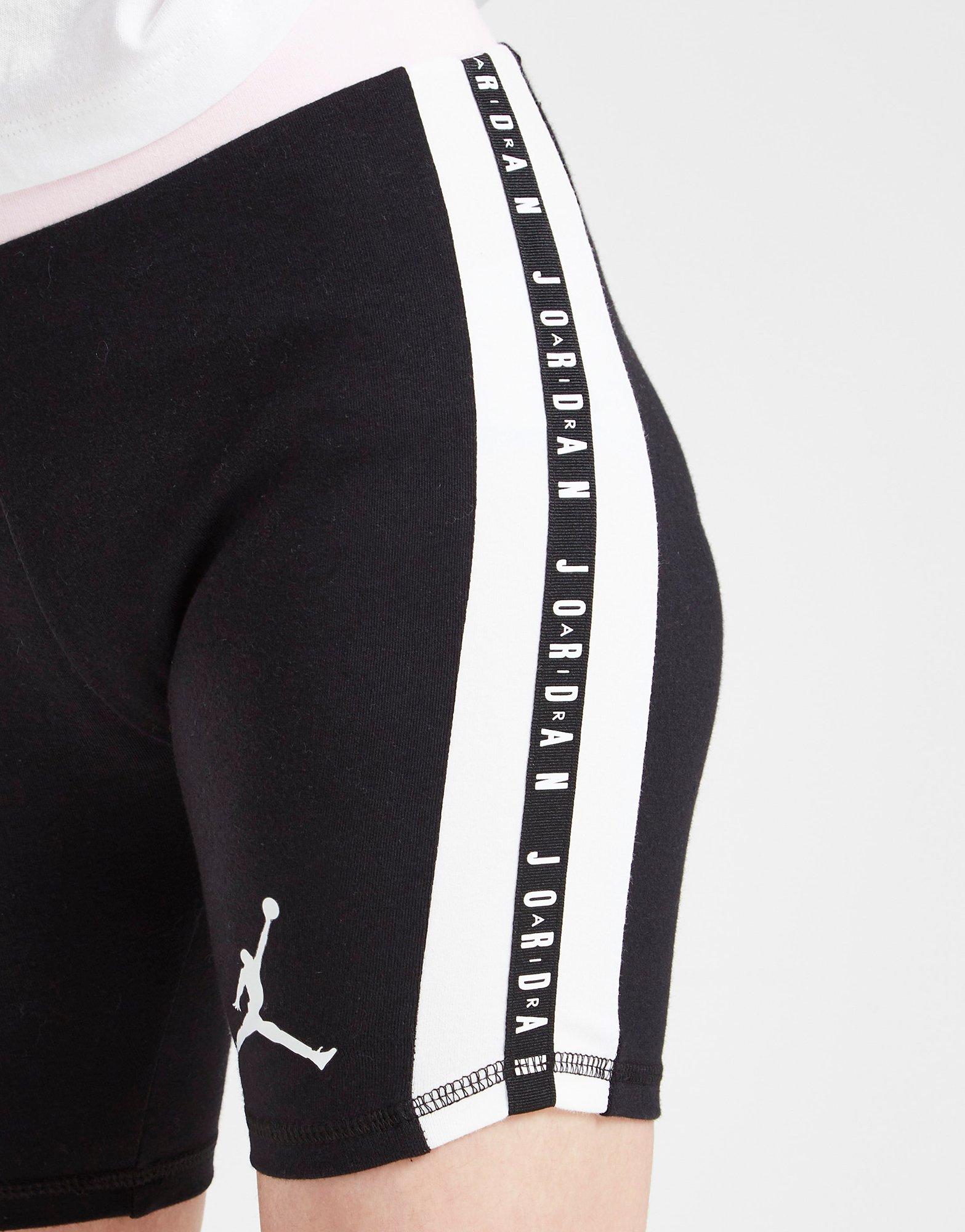 Short De Vélo Jordan Fitness Tape Graphic Junior Fille Noir Suisse