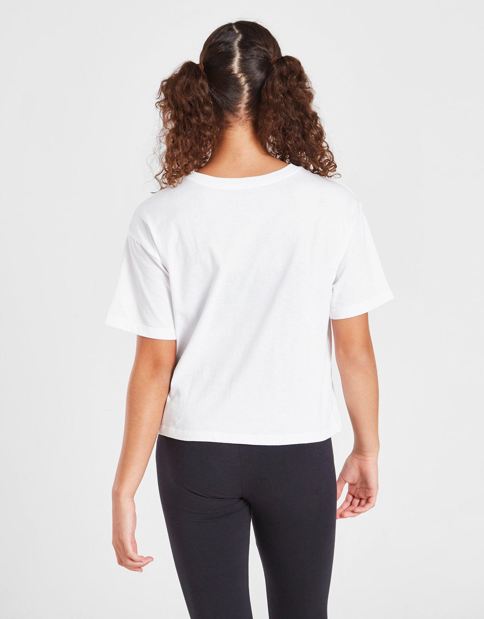 T-shirt Jordan Fille Jumpman Air Shine Junior Blanc Suisse