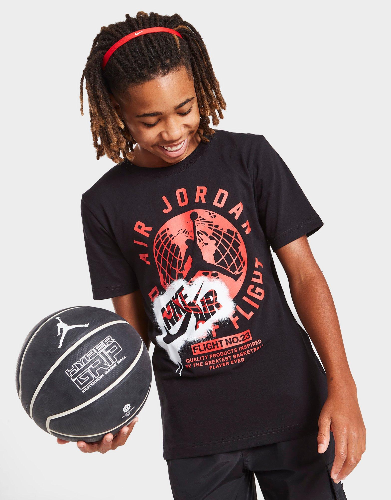 Tee Shirt Jordan Globe Junior Noir Suisse