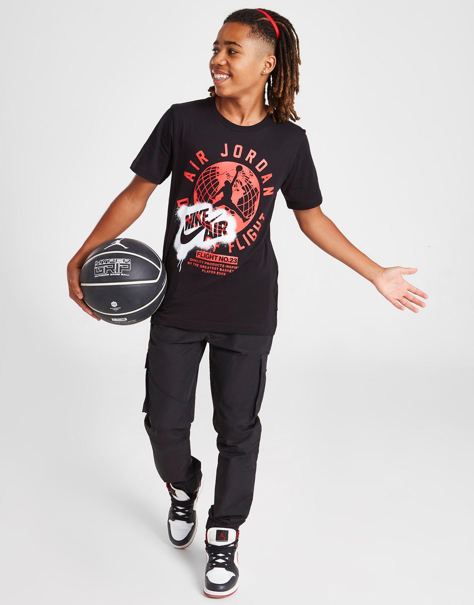 Tee Shirt Jordan Globe Junior Noir Suisse