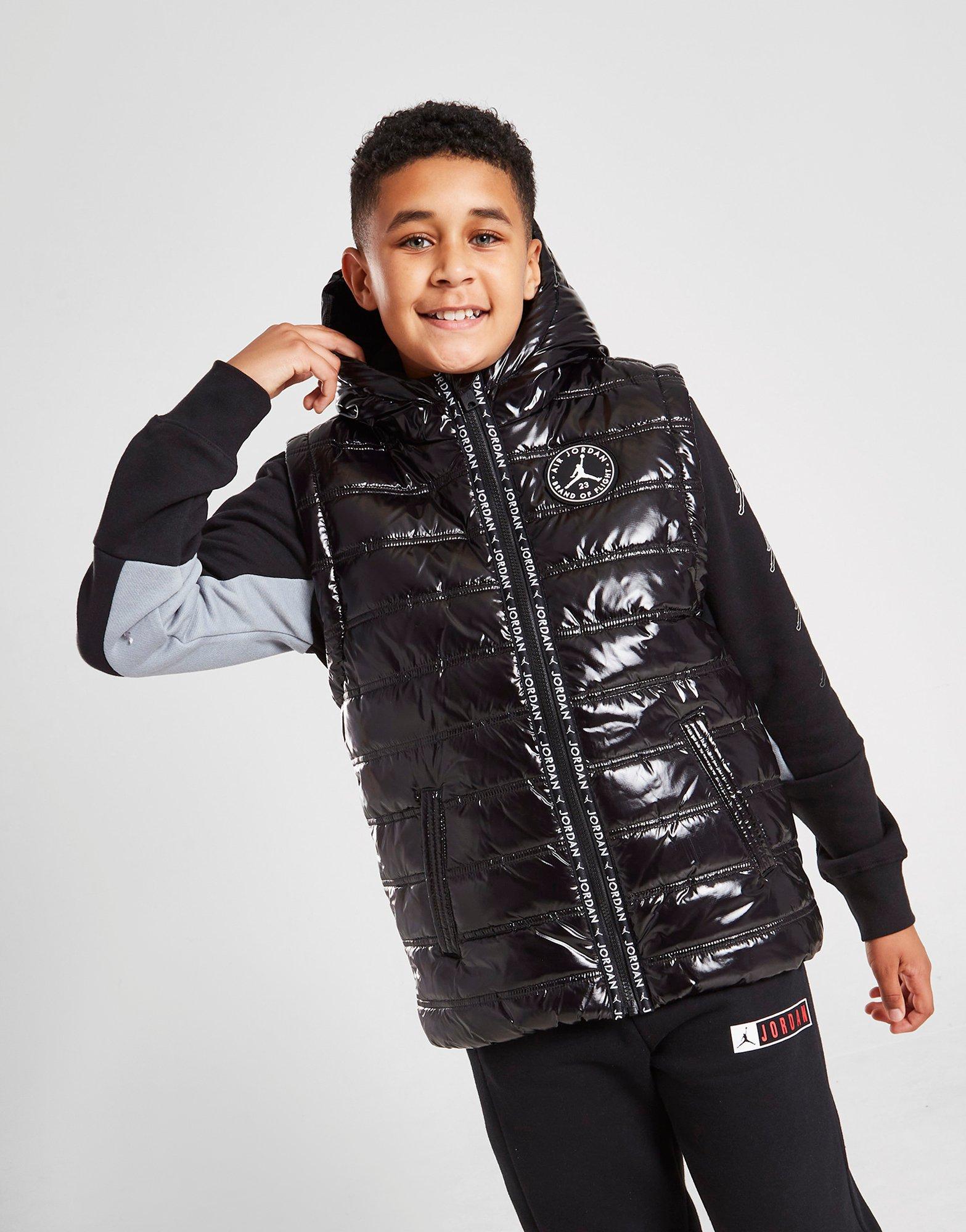 Jordan Gilet à Capuche Junior Noir Suisse