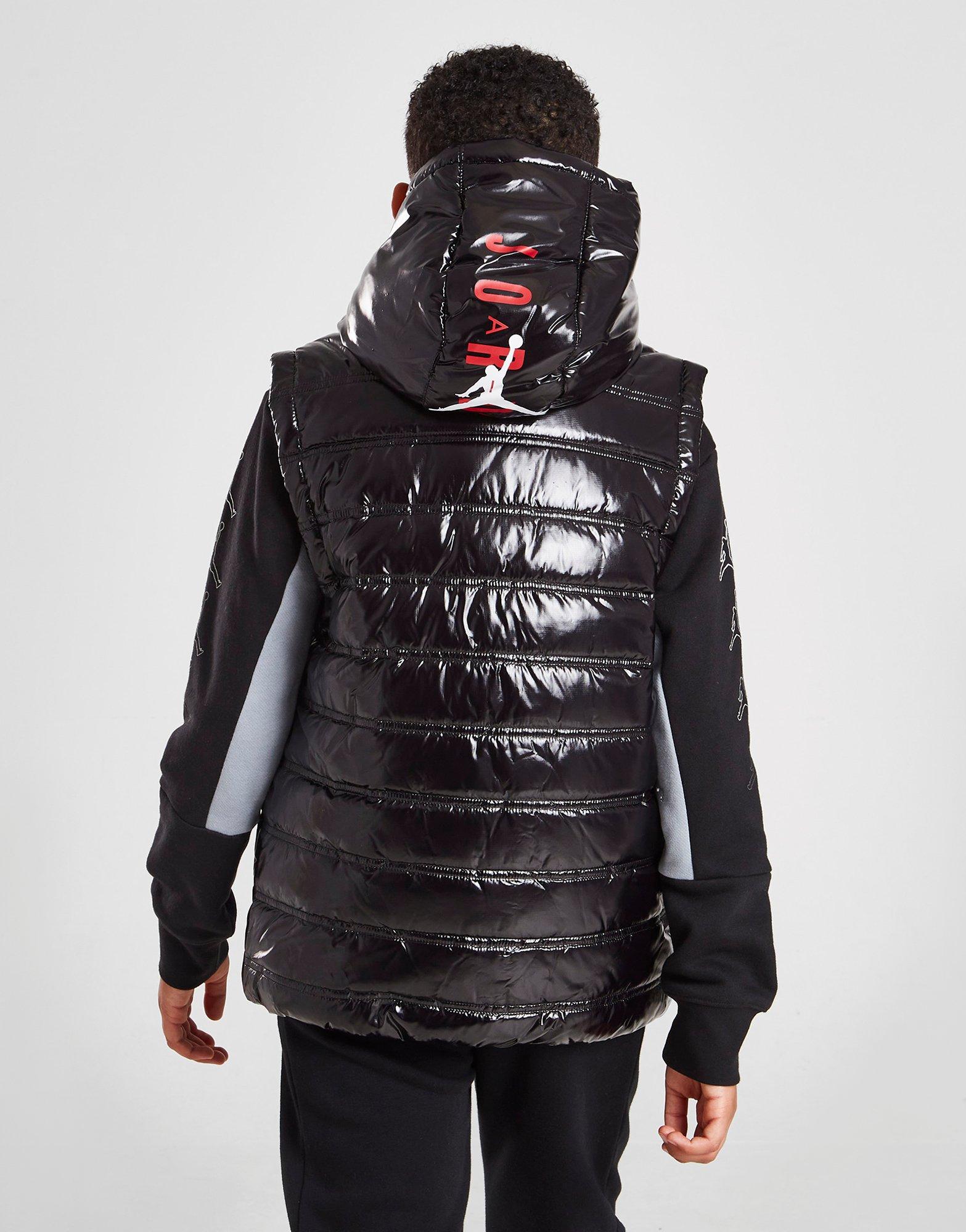 Jordan Gilet à Capuche Junior Noir Suisse