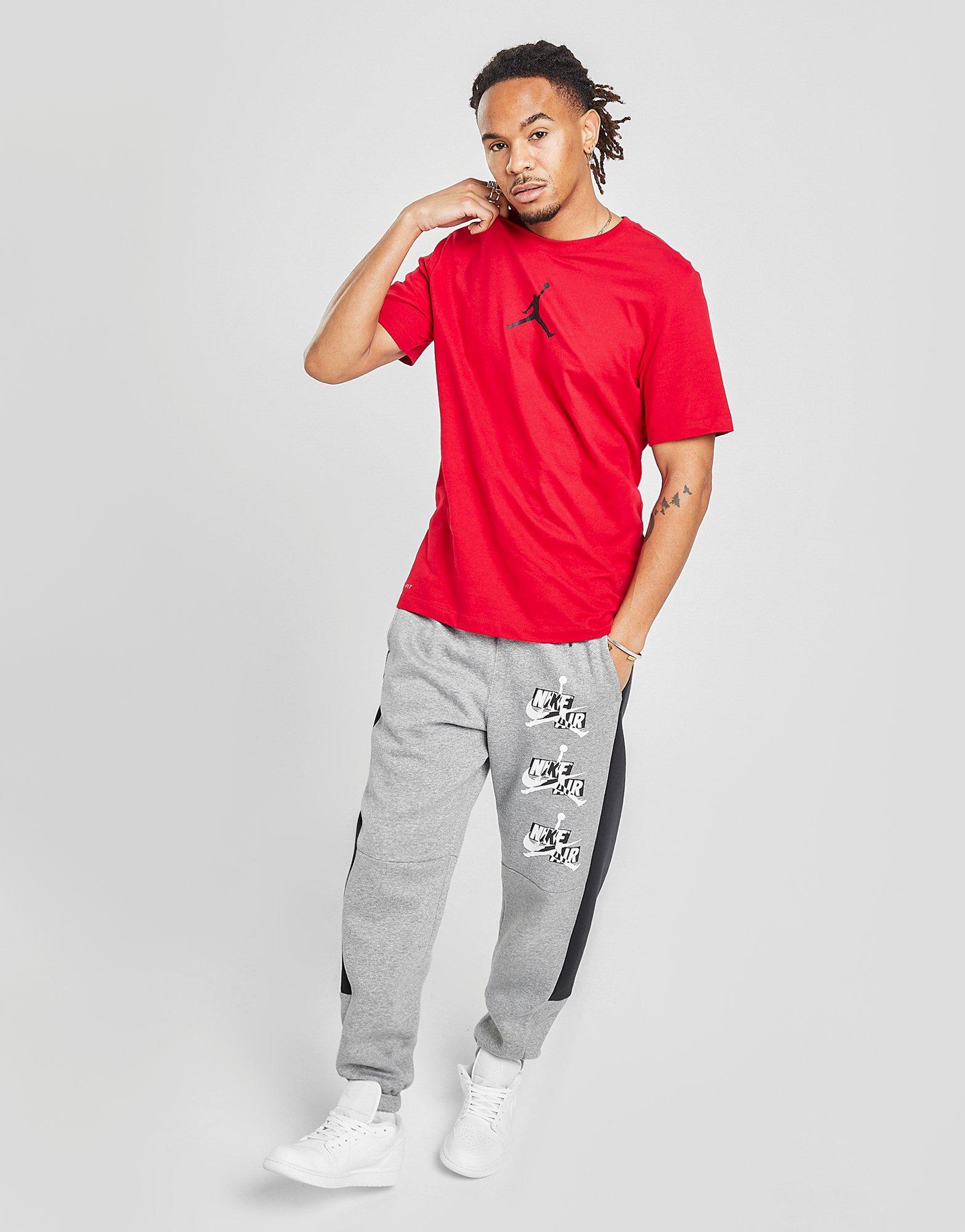 Tee Shirt Jordan Jumpman Crew Rouge Suisse