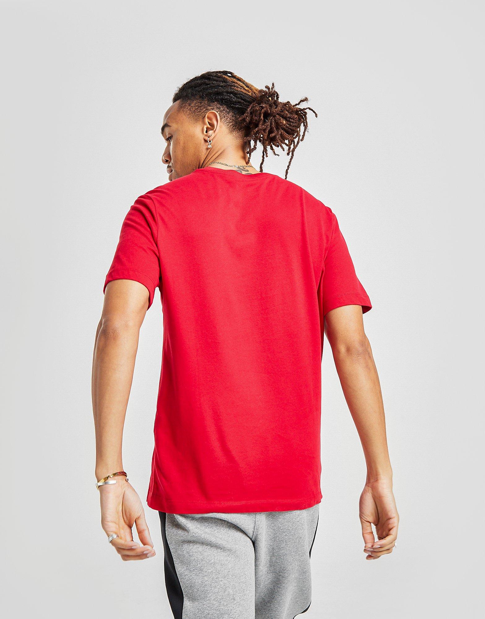 Tee Shirt Jordan Jumpman Crew Rouge Suisse
