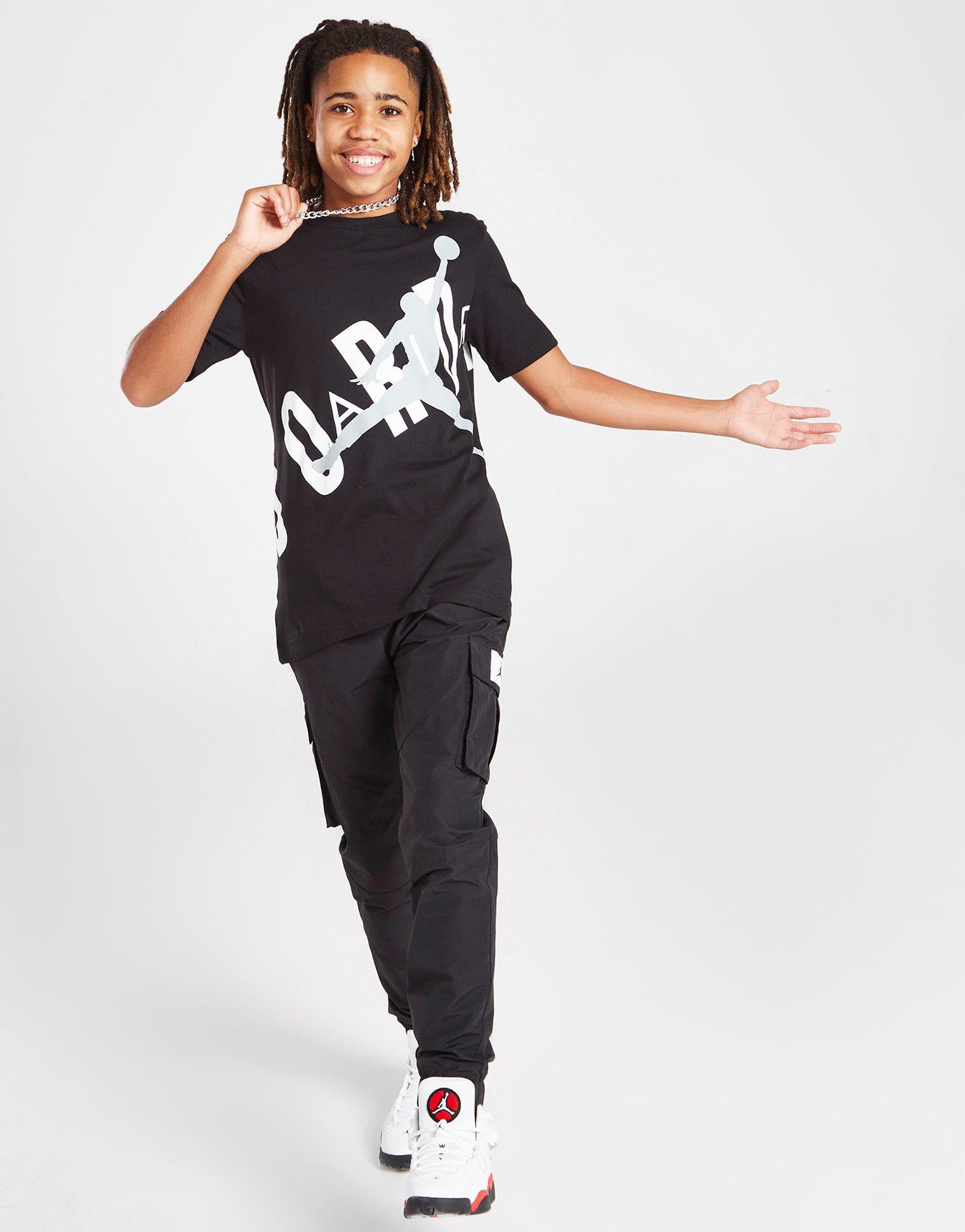 Jordan Large Jumpman Logo T-shirt Junior Noir Suisse