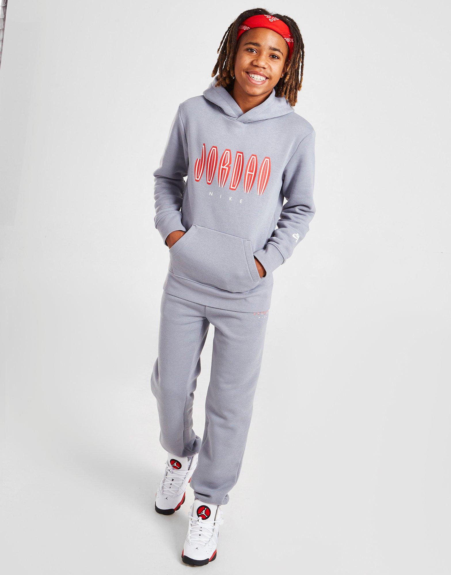 Jordan Mvp Sweat à Capuche Junior Gris Suisse