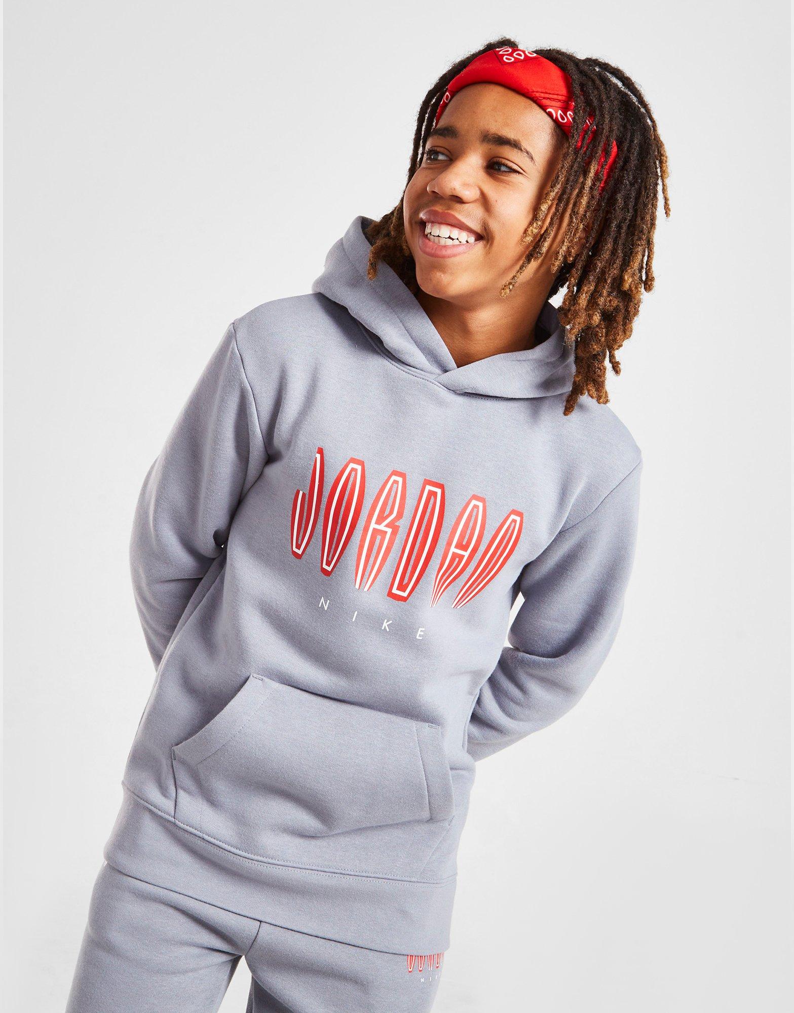 Jordan Mvp Sweat à Capuche Junior Gris Suisse