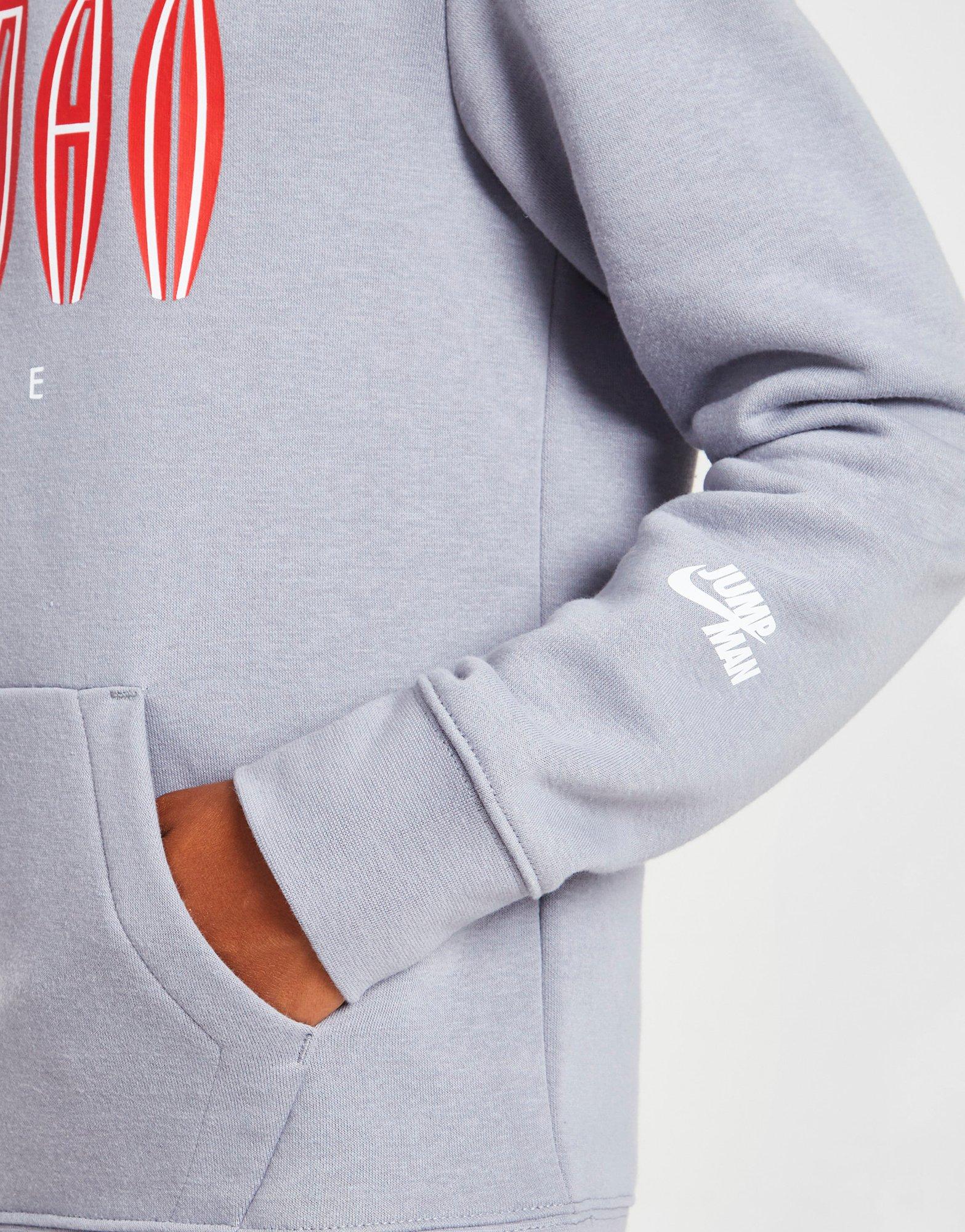 Jordan Mvp Sweat à Capuche Junior Gris Suisse