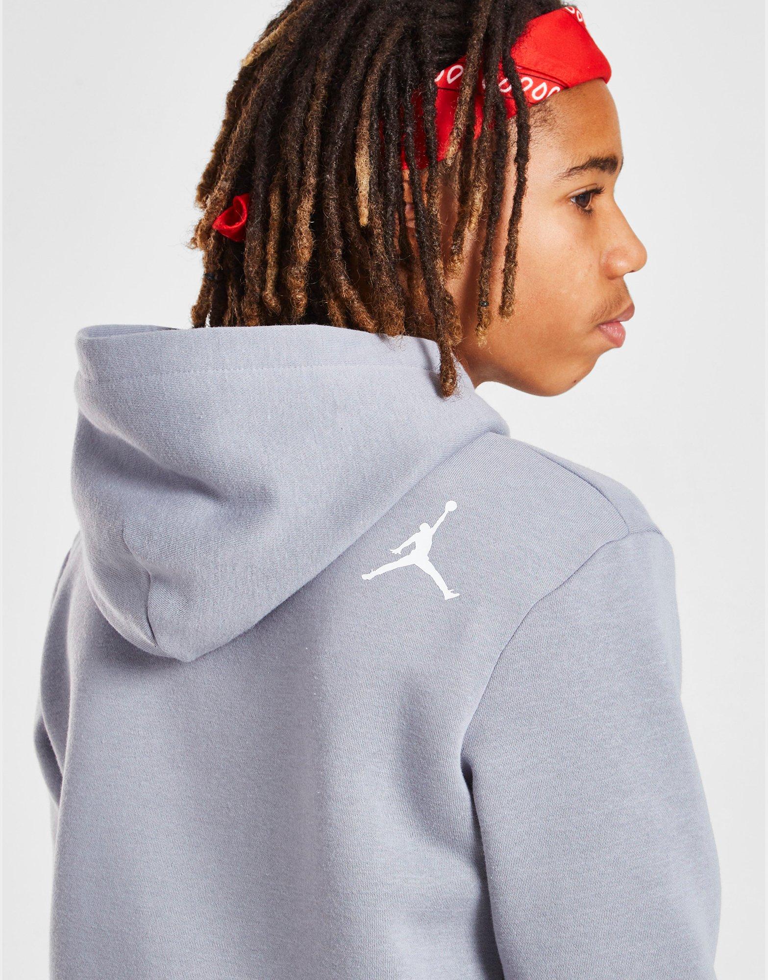 Jordan Mvp Sweat à Capuche Junior Gris Suisse