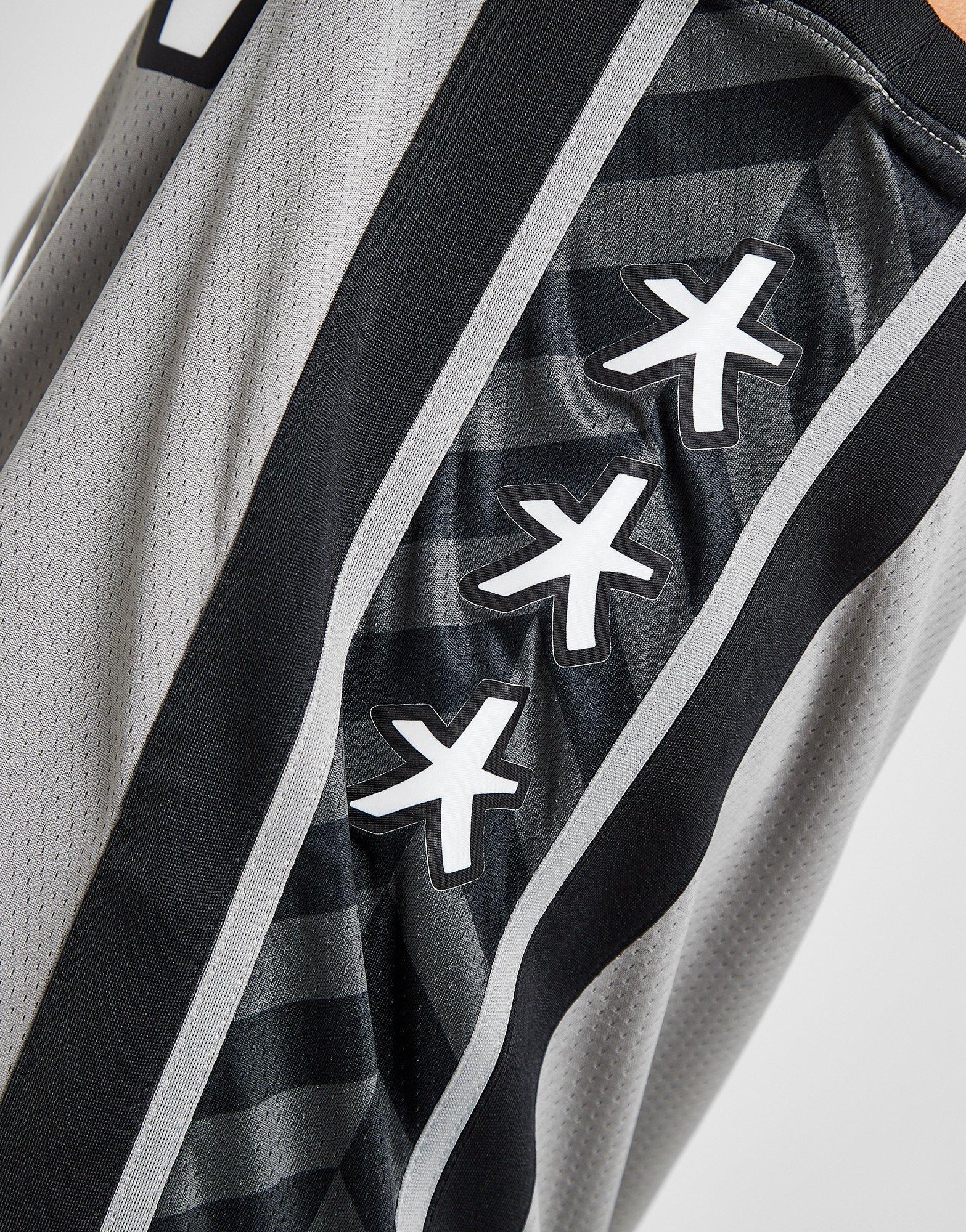 Jordan Nba Brooklyn Nets Durant #7 Maillot Swingman Noir Suisse