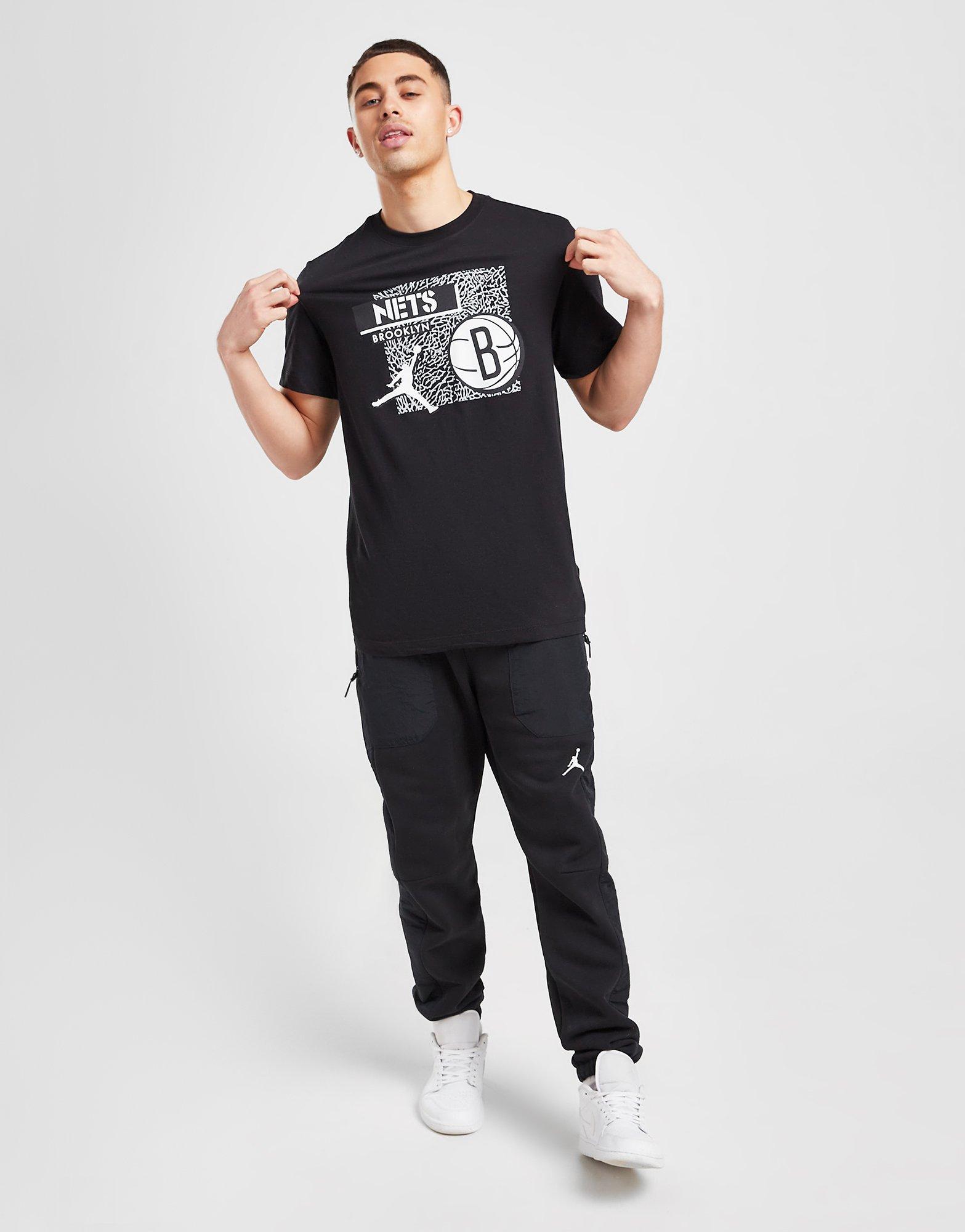 Tee Shirt Jordan Nba Brooklyn Nets Noir Suisse