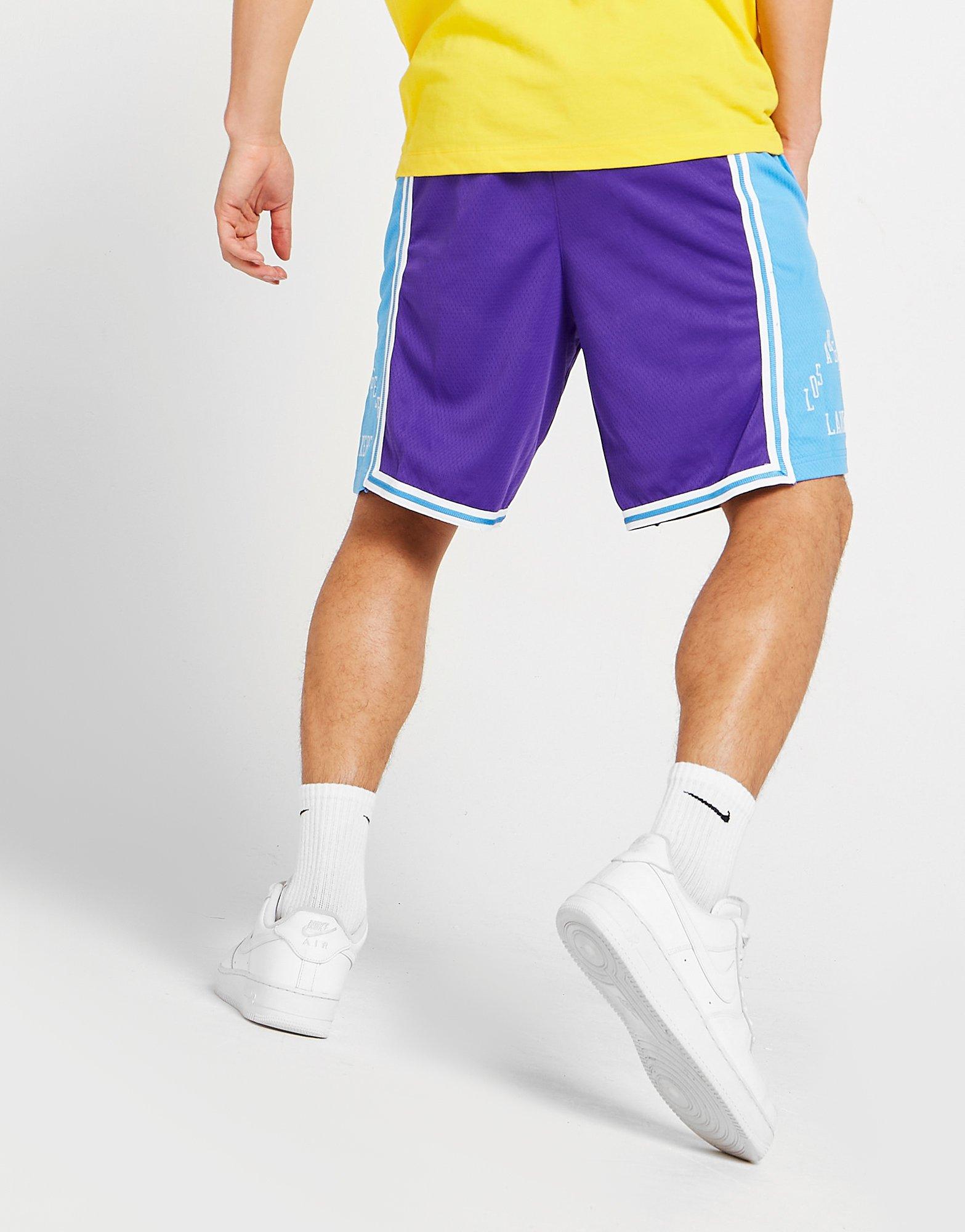 Jordan Nba Los Angeles Lakers Short Swingman Violet Suisse