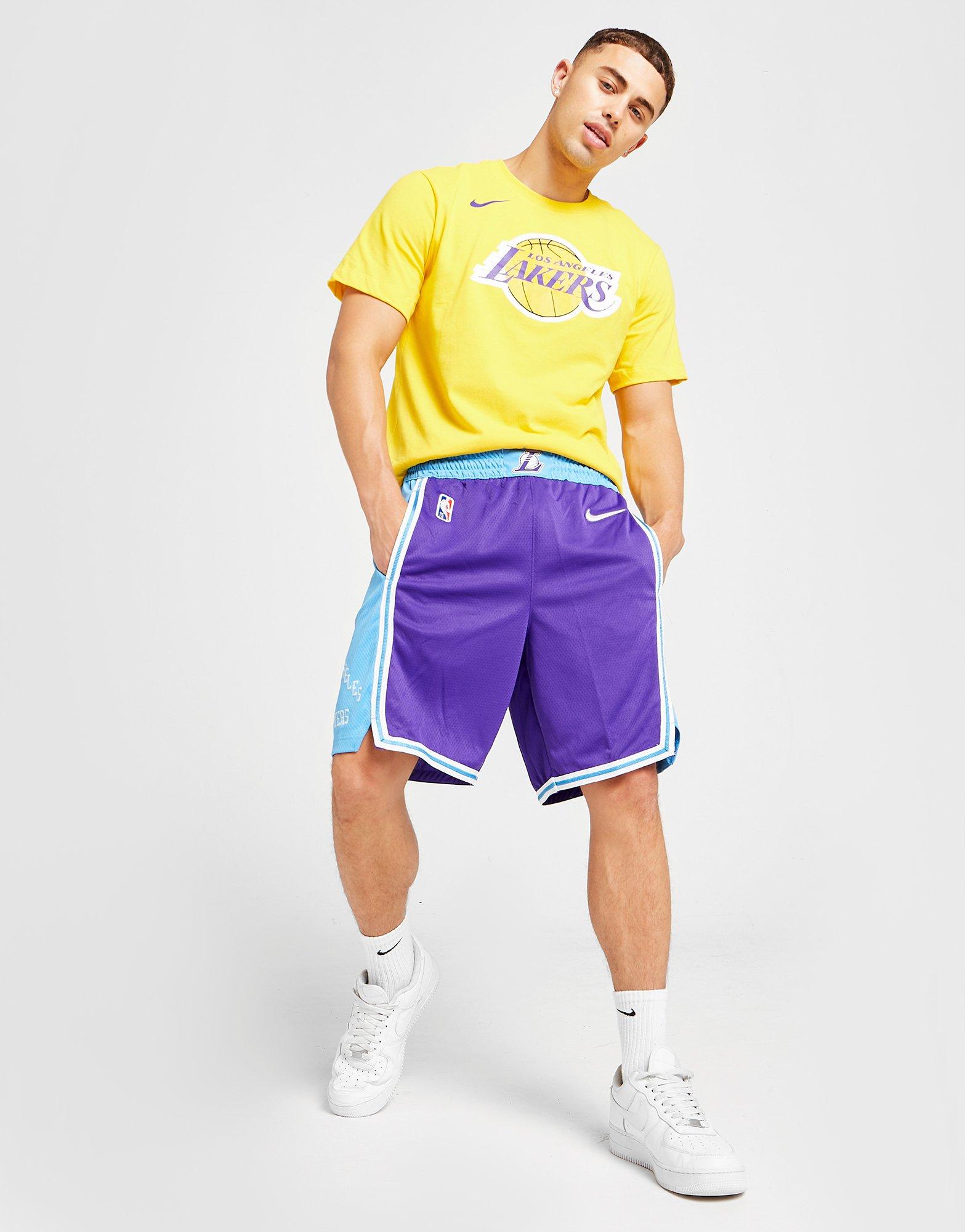 Jordan Nba Los Angeles Lakers Short Swingman Violet Suisse